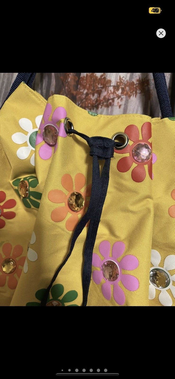 Vintage ***FINAL DROP***RARE 90s JEWEL PULL CLOSURE TOTE BAG O/S Size ONE SIZE - 16 Thumbnail