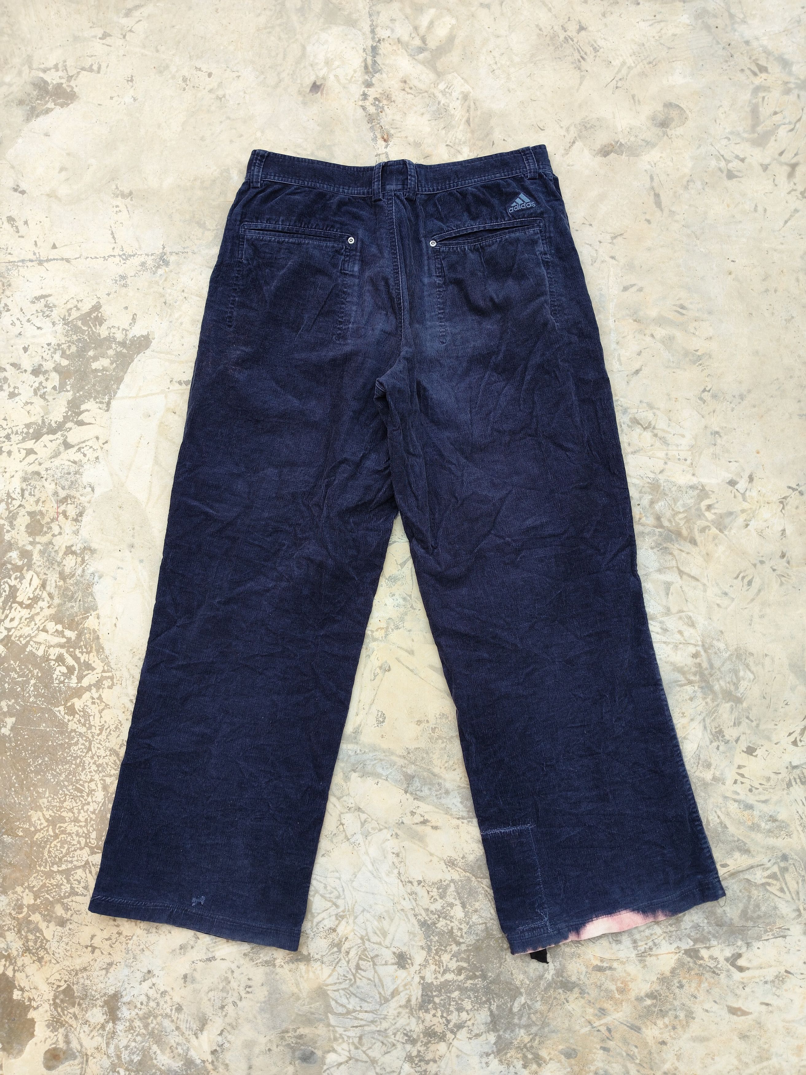 Adidas ADIDAS PANTS CORDUROY BLUE Size US 32 / EU 48 - 1 Thumbnail