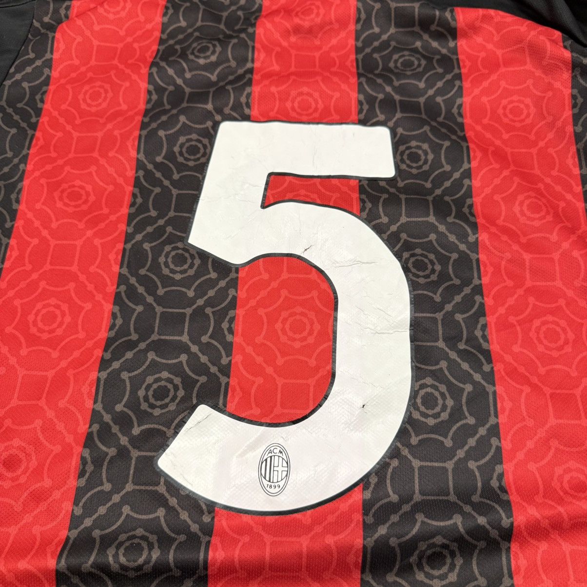 Puma PUMA ACM AC MILAN STRIPED 2022/2023 HOME SOCCER JERSEY Size US M / EU 48-50 / 2 - 9 Thumbnail