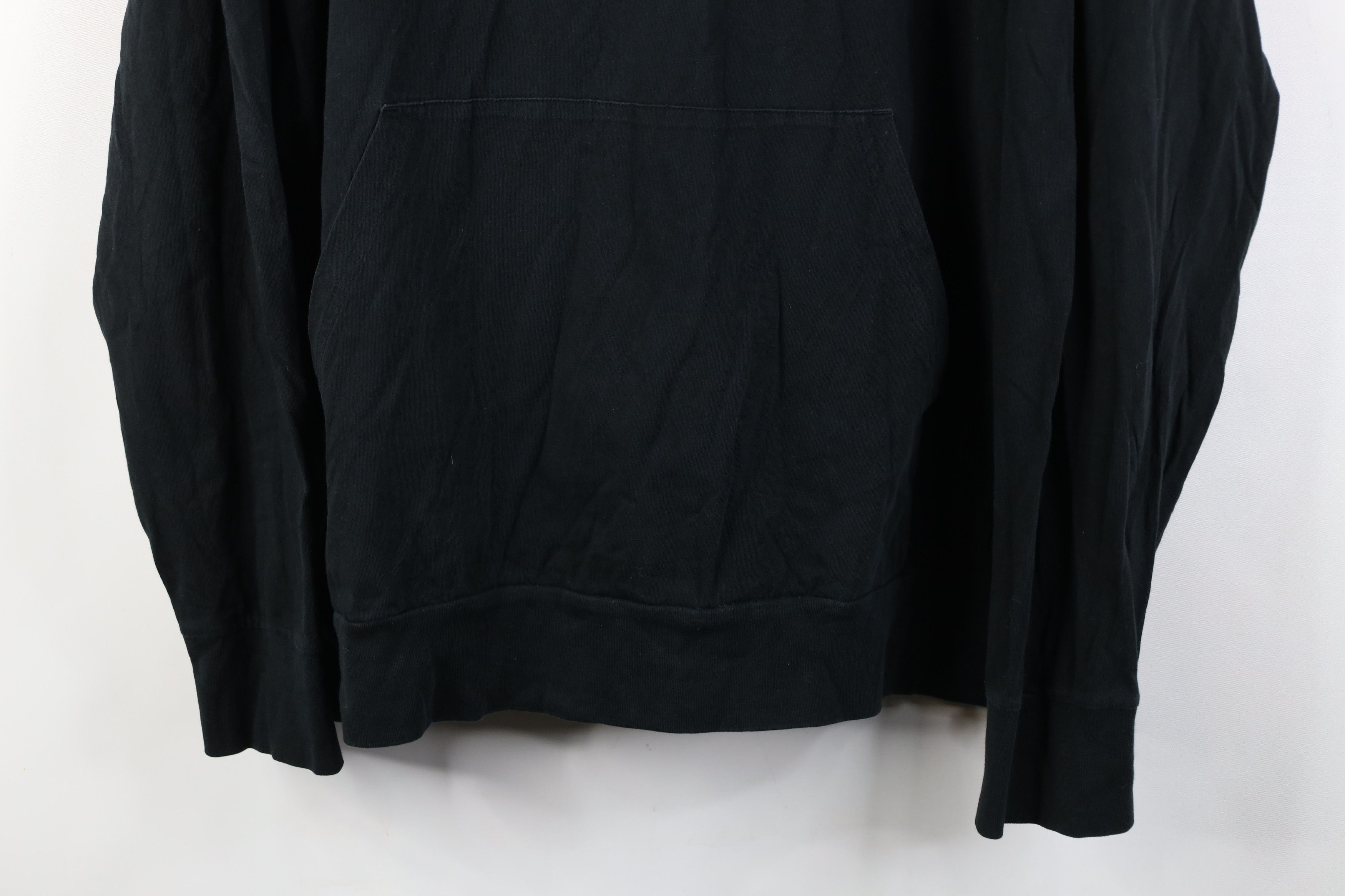 Lacoste Lacoste Croc Logo Hooded Hoodie Long Sleeve T-Shirt Black Size US XXL / EU 58 / 5 - 3 Thumbnail