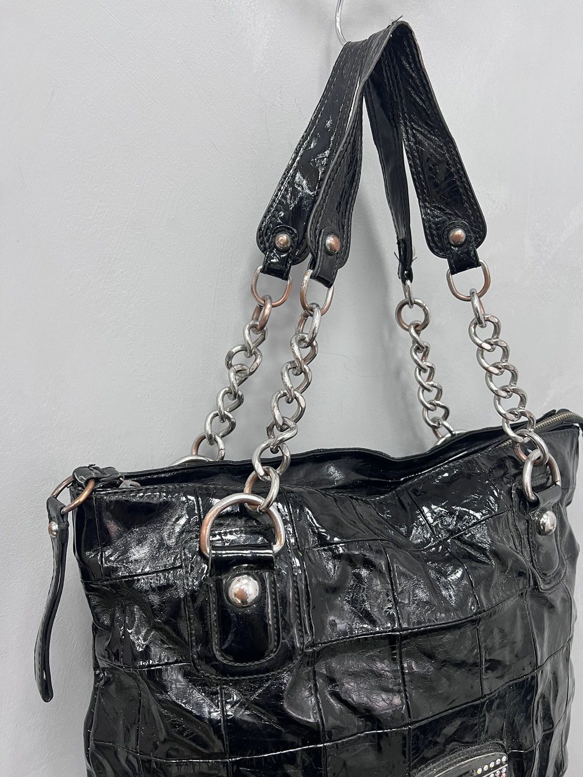 Guess × Vintage Y2K Guess Vintage AVANT GARDE Y2K Hand Shoulder Bag Size ONE SIZE - 5 Thumbnail