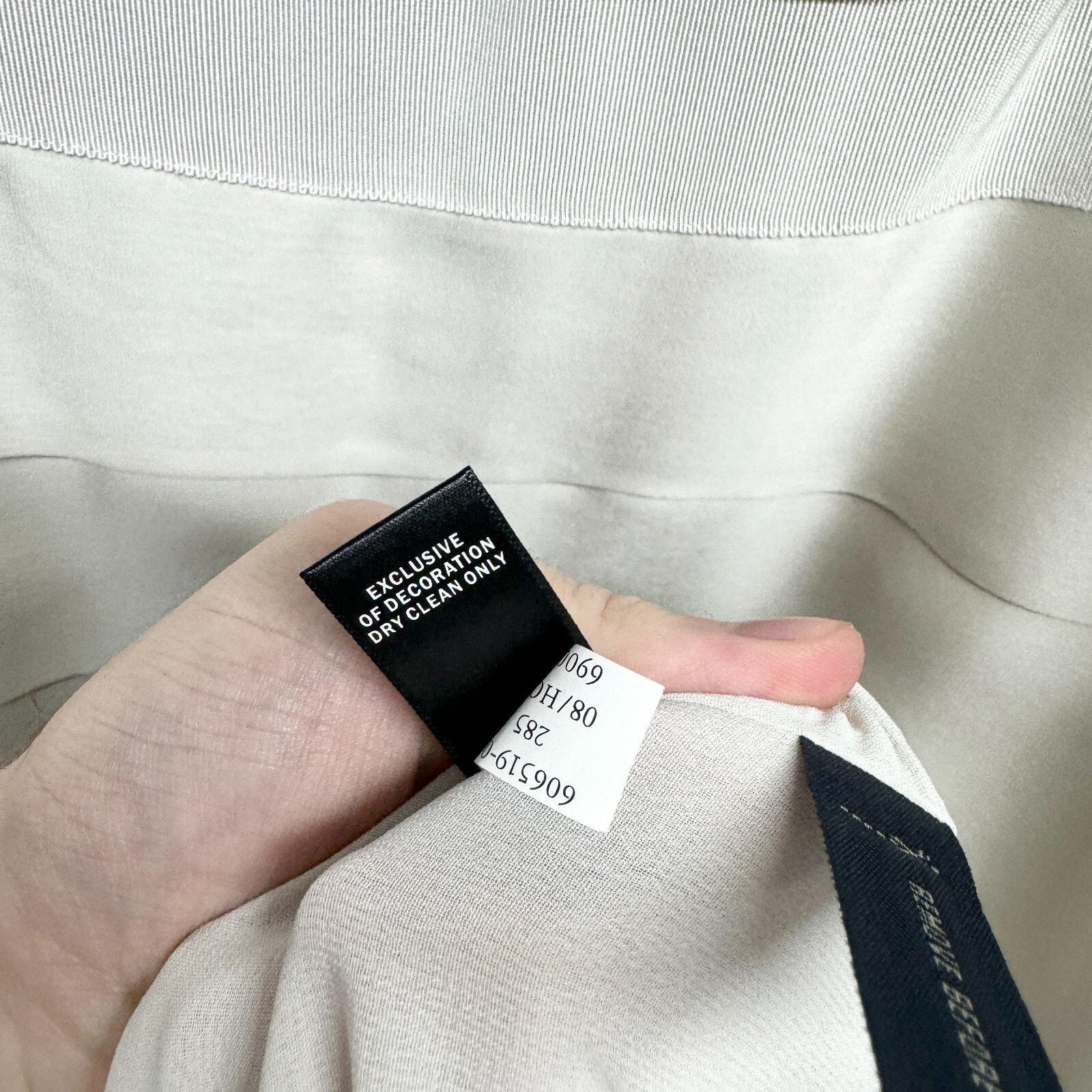 Banana Republic Banana Republic Dress 12 Linen Beige White Stripe Sheath Size XL / US 12-14 / IT 48-50 - 6 Thumbnail