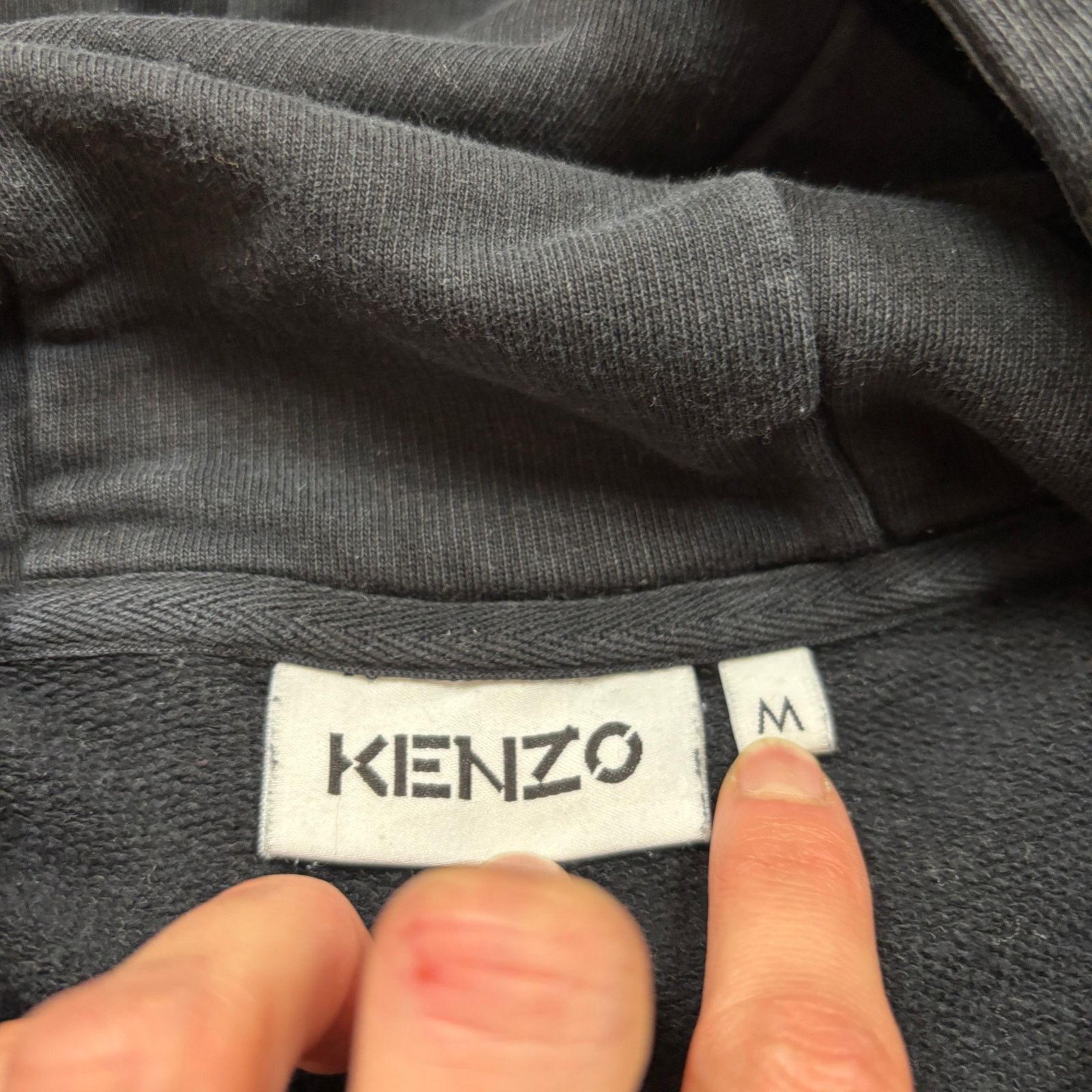 Kenzo Kenzo Embroidered Spellout Rainbow Logo Oversized Hoodie M Size US M / EU 48-50 / 2 - 5 Thumbnail