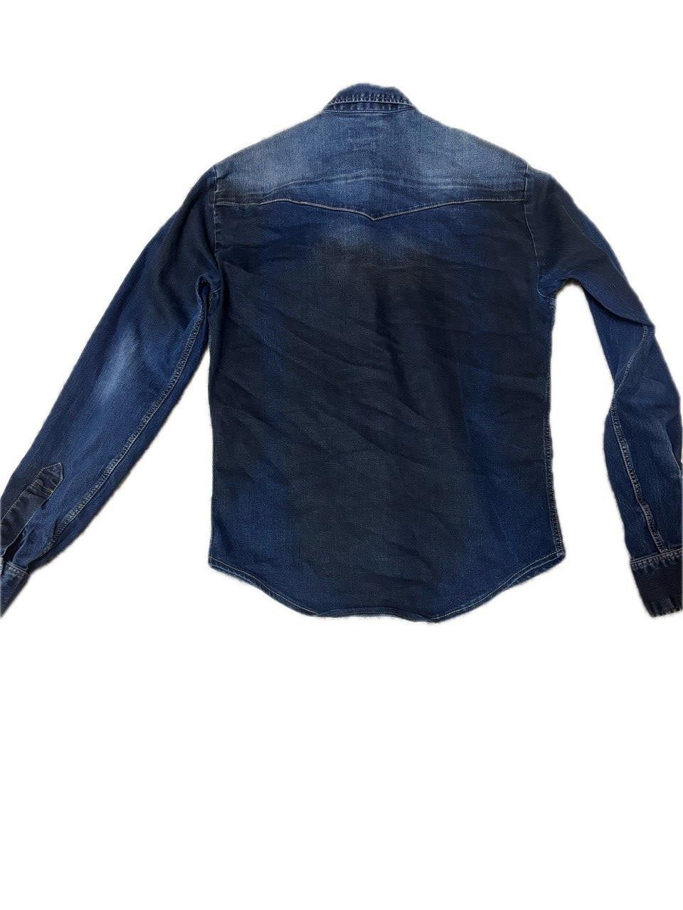 Zara Zara Man women's denim shirt, size S, blue Size S / US 4 / IT 40 - 2 Thumbnail