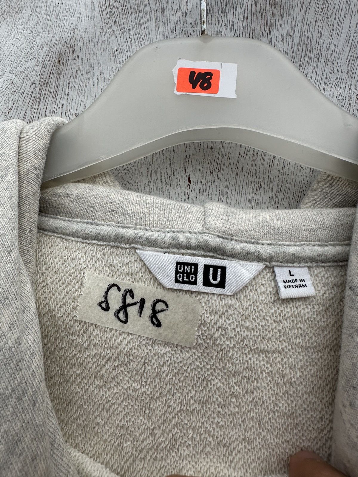 Lemaire × Uniqlo Uniqlo Lemaire Hoodie Sweatshirt Size US L / EU 52-54 / 3 - 5 Thumbnail