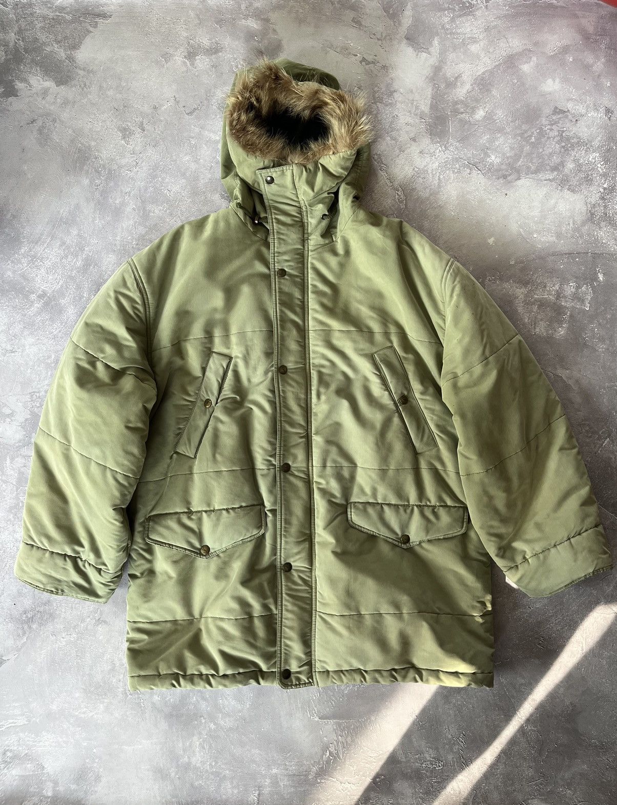 Saint Laurent Paris Vintage 90s Winter YSL Jacket Heavy Parka Jacket Size US L / EU 52-54 / 3 - 2 Thumbnail