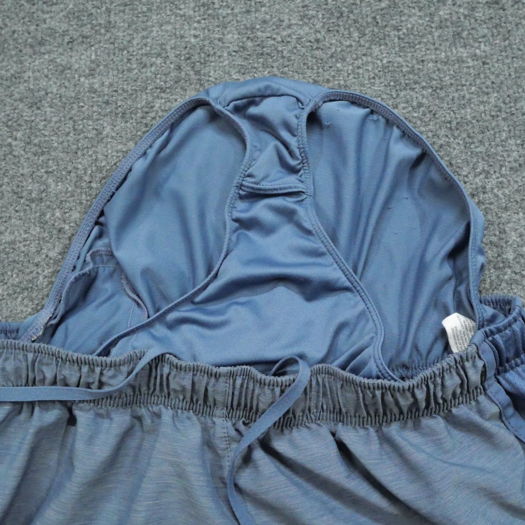 Nike Nike Shorts Womens Medium Blue Grey Lined Dri Fit Running Gym Athletic Size 32" / US 10 / IT 46 - 5 Thumbnail