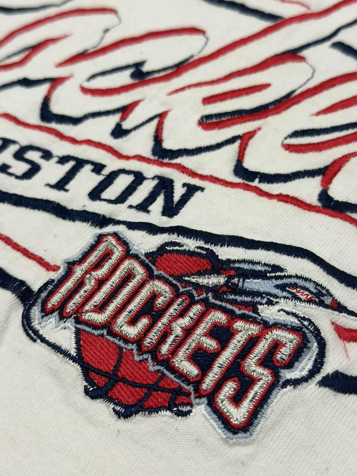 Logo Athletic Vintage 90s Houston Rockets Embroidered XL Logo Athletic USA Size US XL / EU 56 / 4 - 8 Thumbnail