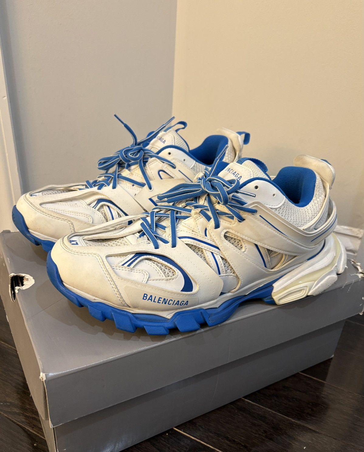 Balenciaga Runner Sneaker Blue | Grailed display picture 1