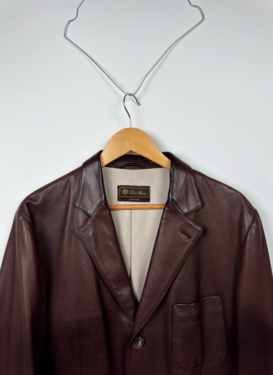 Loro Piana Loro Piana Leather Coat Jacket Size US M / EU 48-50 / 2 - 4 Thumbnail