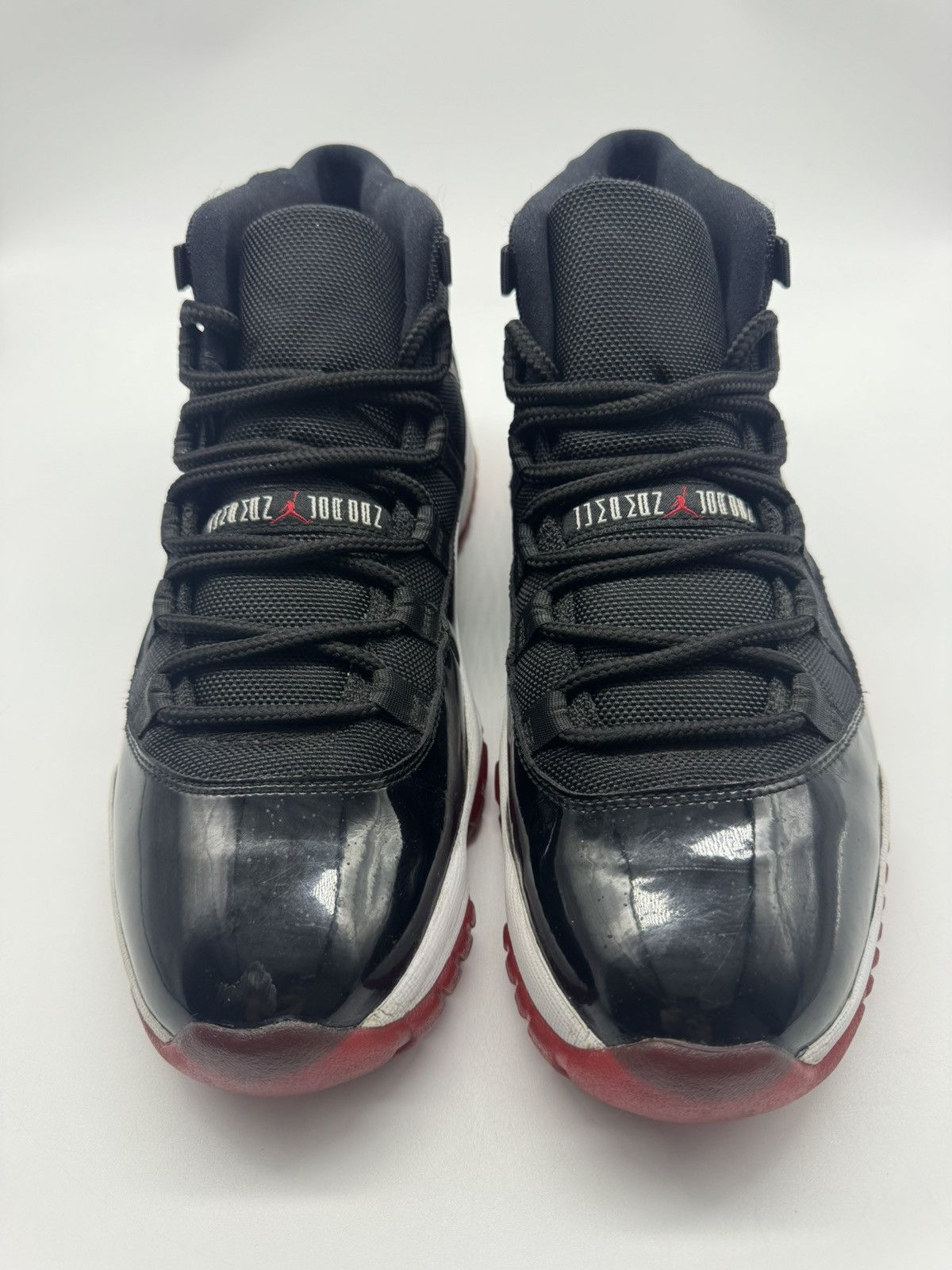 Nike Nike Air Jordan 11 Retro Bred 2012 378037-010 Men’s Size 10 Size US 10 / EU 43 - 4 Thumbnail