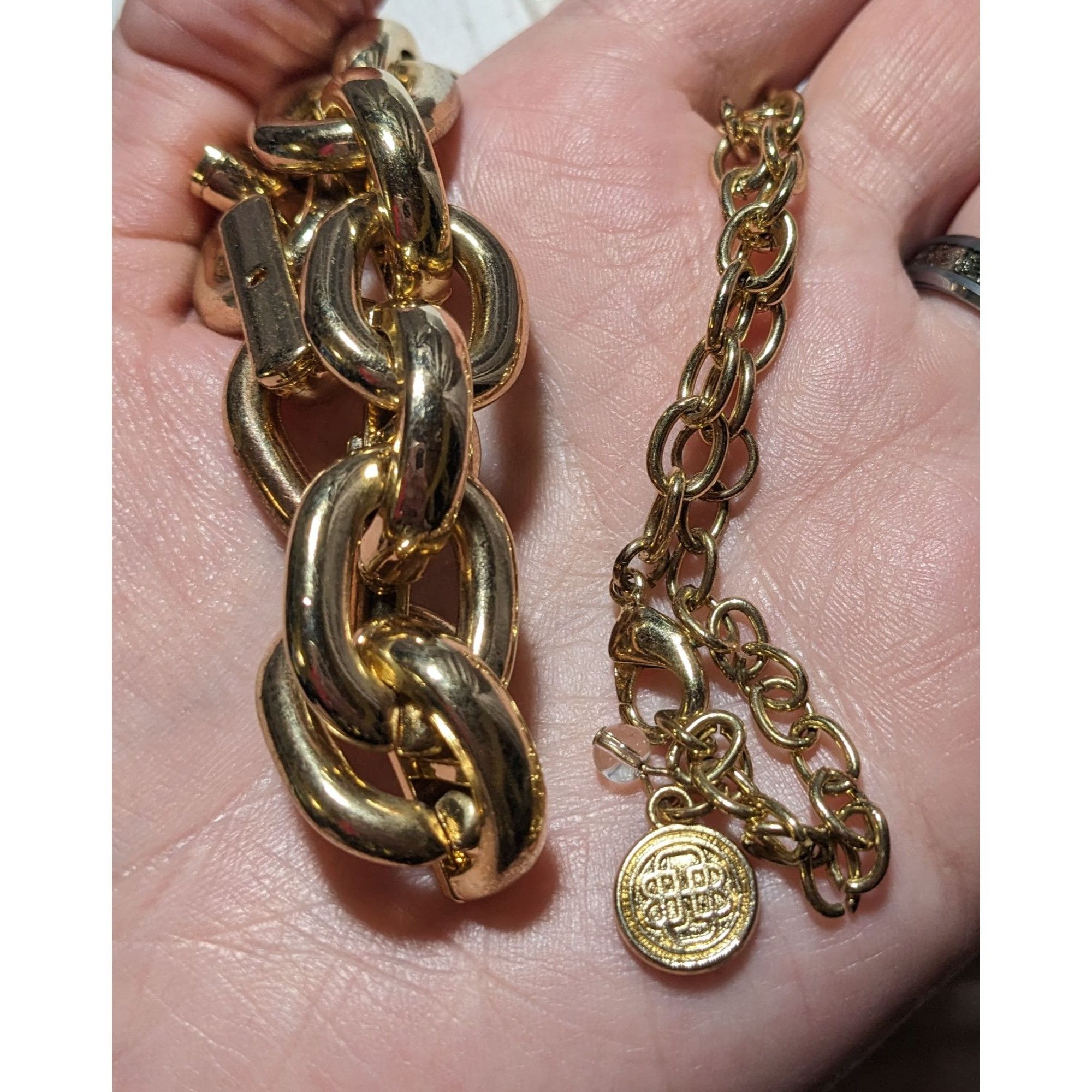 Other Dana Buchman Gold Large Link Chain Necklace Size ONE SIZE - 4 Thumbnail