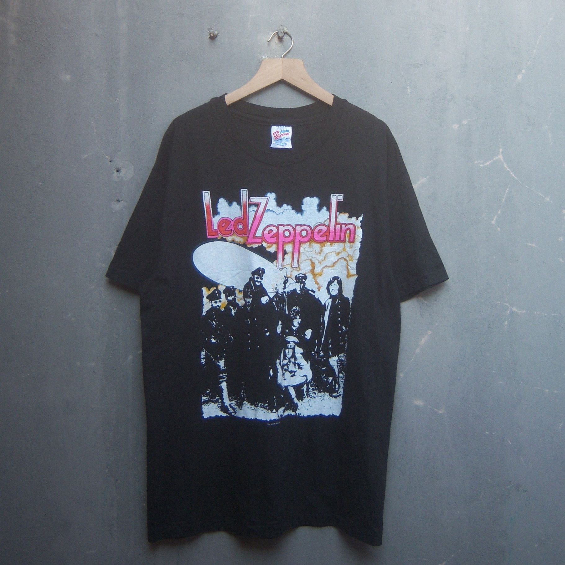 Band Tees × Hanes × Vintage 1986 Led Zeppelin Near Deadstock Size US L / EU 52-54 / 3 - 1 Thumbnail