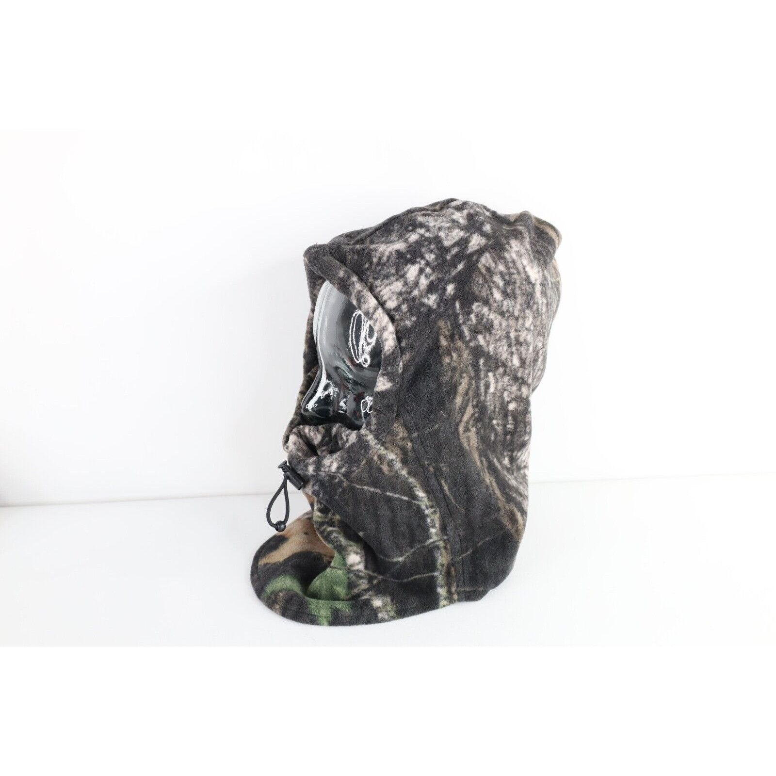Vintage Vintage 90s Streetwear Mossy Oak Camouflage Fleece Hood Size ONE SIZE - 2 Thumbnail