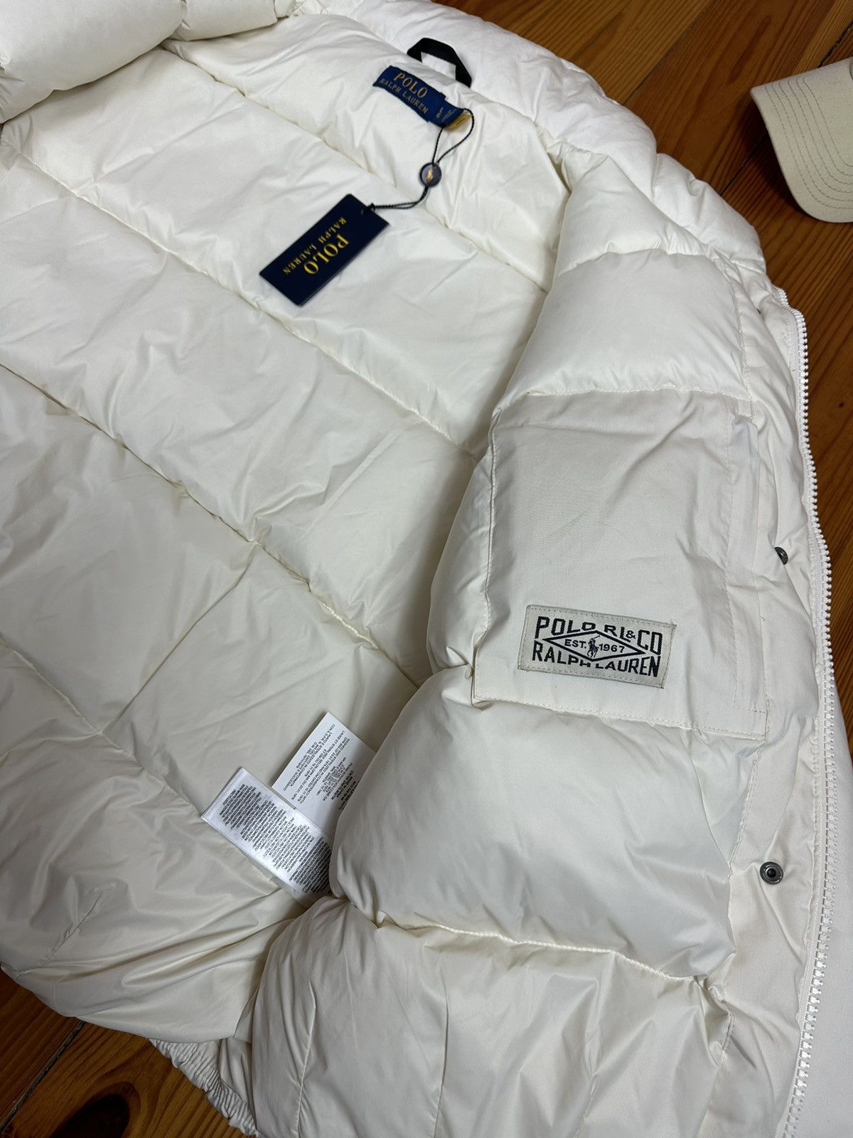 Designer × Japanese Brand × Polo Ralph Lauren Polo Ralph Lauren puffer Down jacket New with Tag Size L / US 10 / IT 46 - 6 Thumbnail