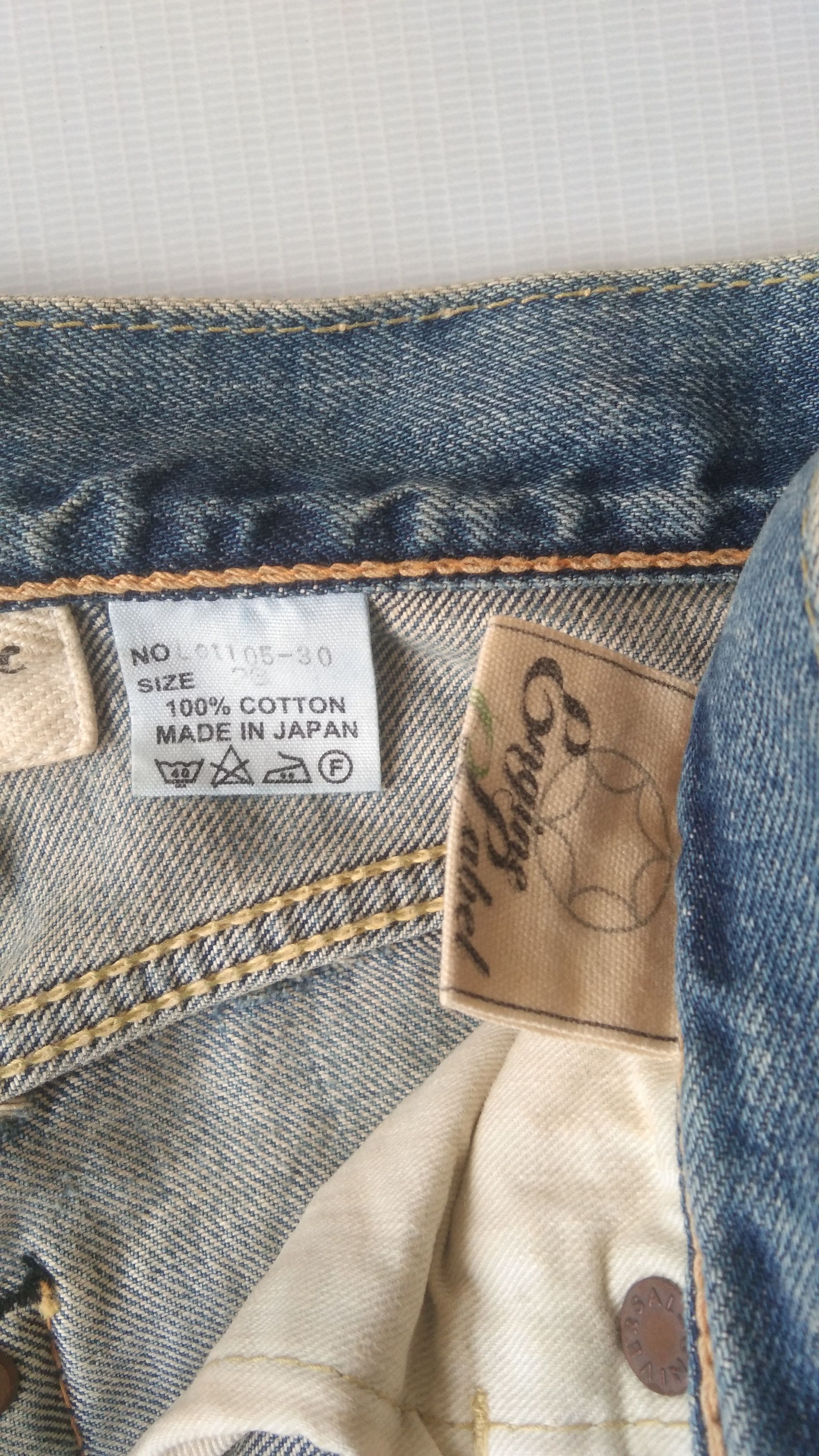 Japanese Brand Distress jeans Engine label selved Size US 28 / EU 44 - 5 Thumbnail