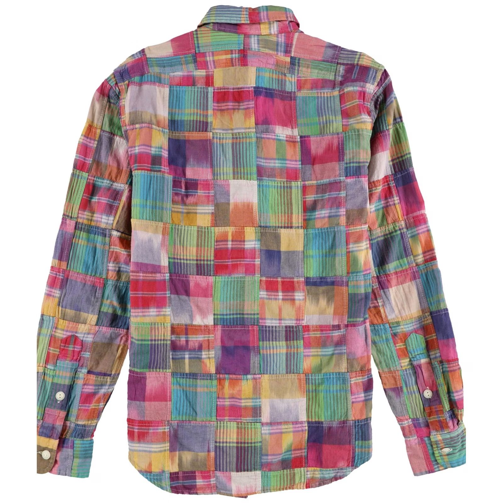 Ralph Lauren Ralph Lauren Mens Patch Work Button Up Shirt, Multicoloured, Small Size US S / EU 44-46 / 1 - 2 Thumbnail