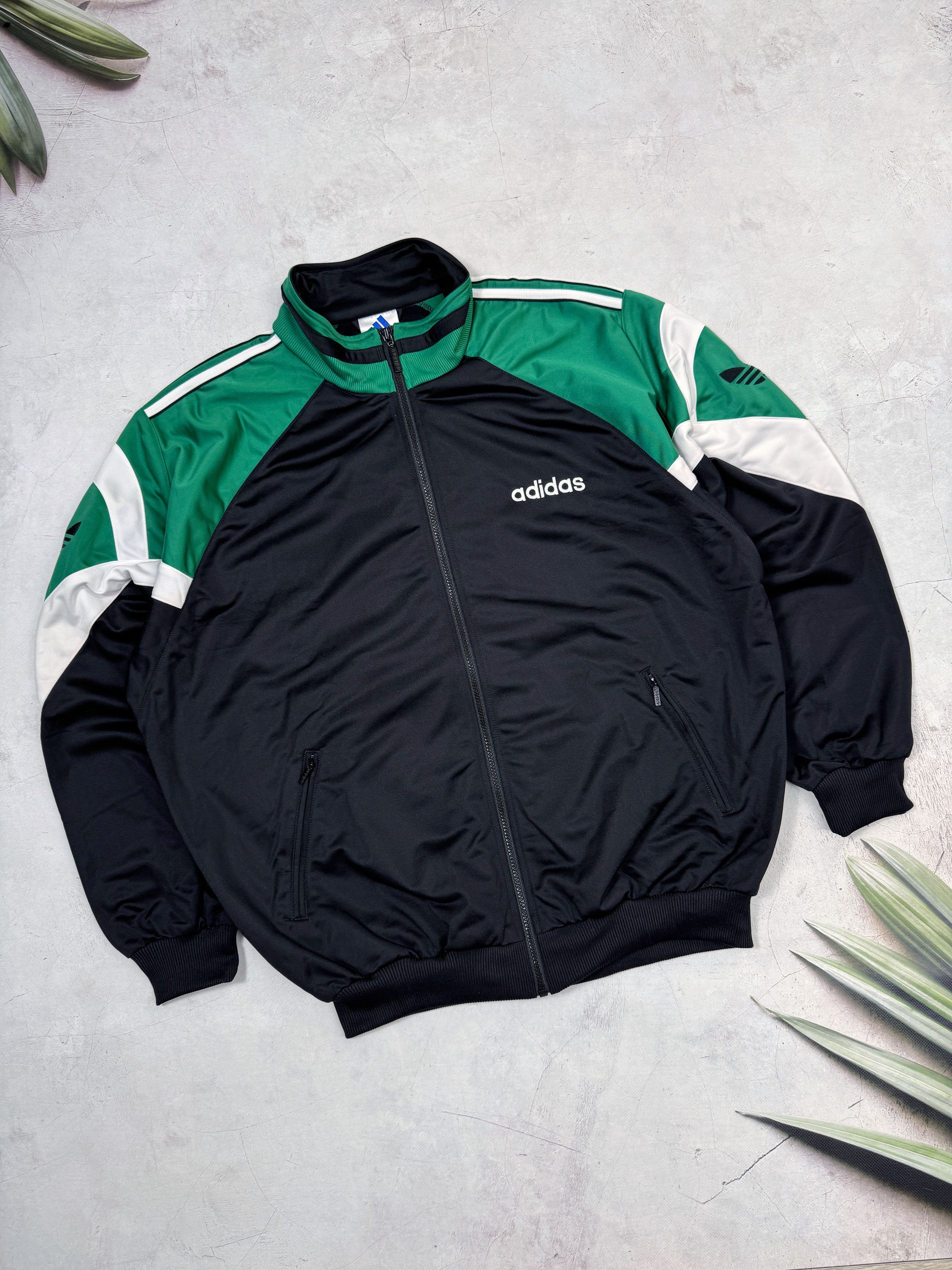 Adidas × Vintage Vintage Adidas Track Suit Jacket & Pants TAIWAN 90s Size US XL / EU 56 / 4 - 11 Thumbnail