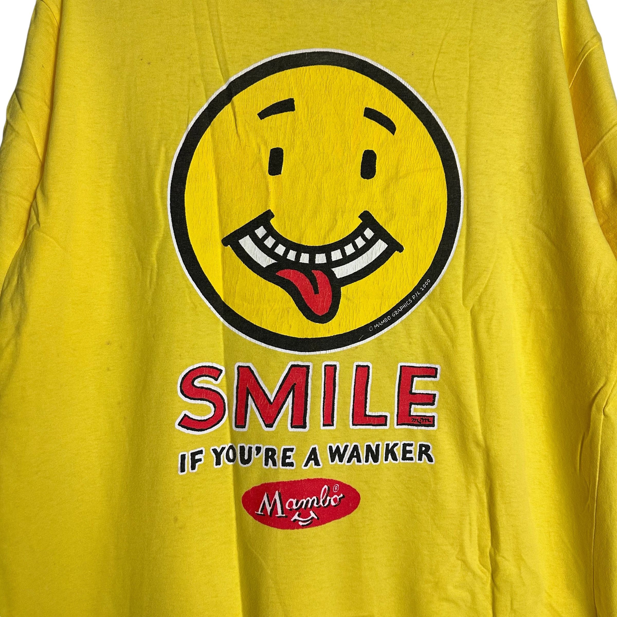 Mambo × Vintage 🔥RARE🔥Vintage 2000 Mambo Smile T-shirt Made In Australia Size US M / EU 48-50 / 2 - 2 Thumbnail