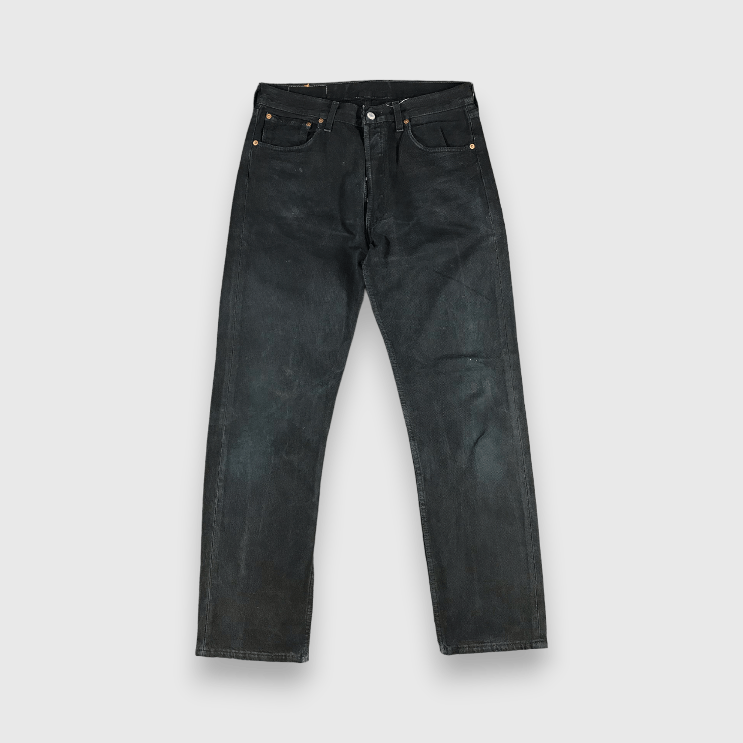 Levi's 90s Vintage Levis 501 Earth Tone Jeans-J1447 Size US 33 - 1 Thumbnail