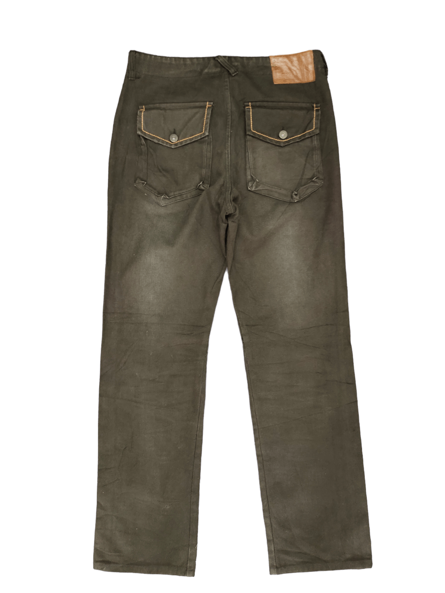 Comme des Garcons × Undercover Global Work 3D Floating Pocket Fatigue Denim Pants Size US 31 - 9 Thumbnail