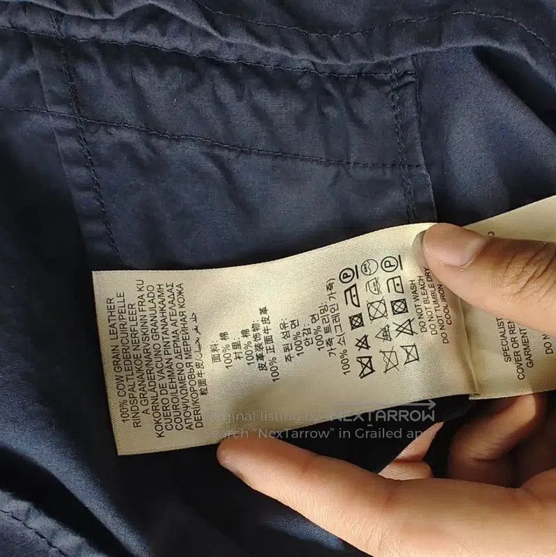 Burberry Burberry Women's S Navy Blue Cotton Jacket. Size S / US 4 / IT 40 - 7 Thumbnail
