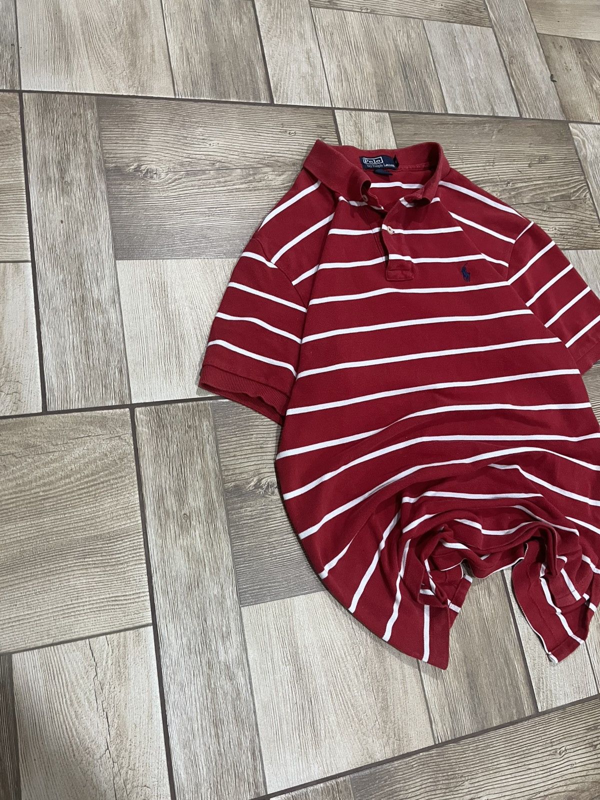 Polo Ralph Lauren Ralph Lauren Striped Polo Shirt Size US XL / EU 56 / 4 - 3 Thumbnail