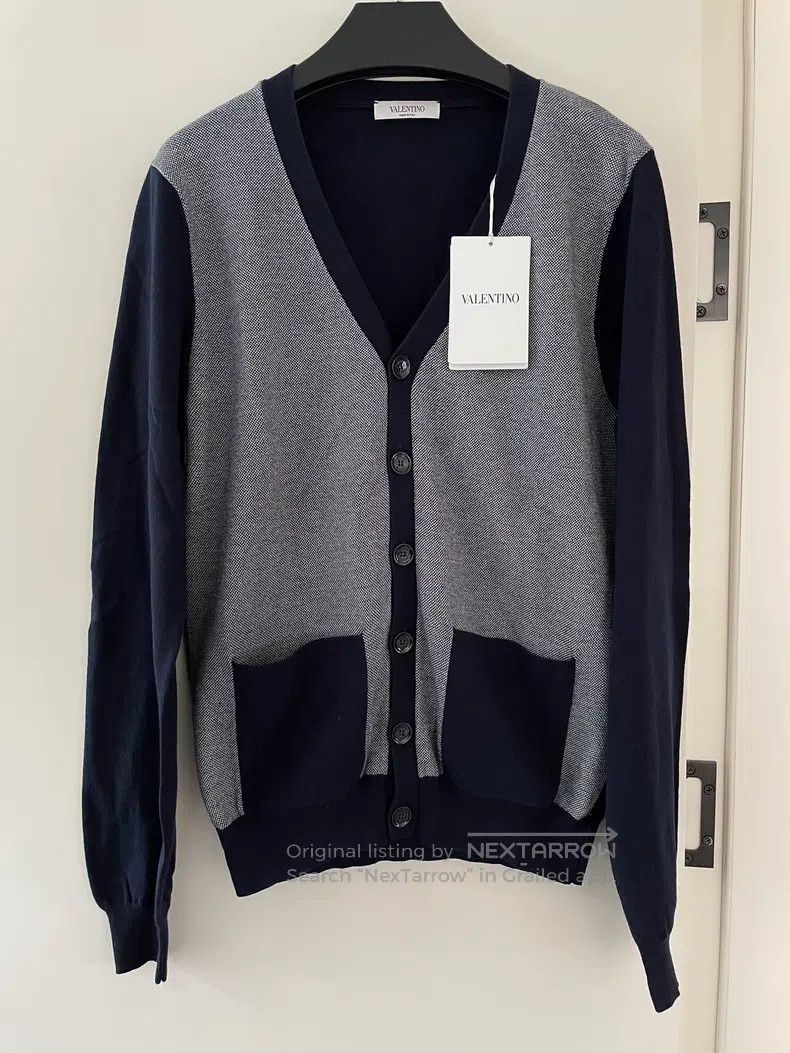 Valentino Valentino Cotton cardigan jacket Size S / US 4 / IT 40 - 1 Thumbnail