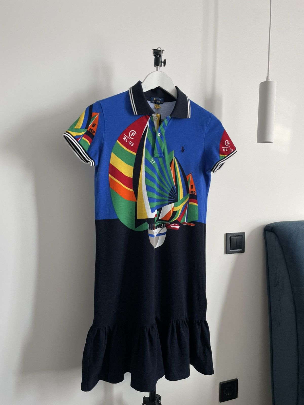 Polo Ralph Lauren Polo Ralph Lauren CP RL-93 Limited Edition Maxi Dress RARE Size S / US 4 / IT 40 - 4 Thumbnail