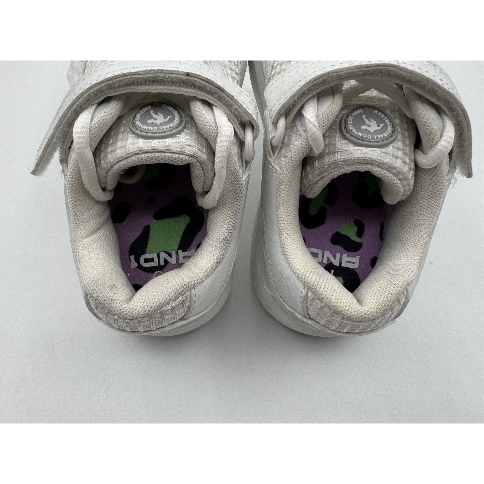 Other AND1 White Platform Court Big Girls Sneakers Shoes 13 kids Size US 12 / IT 42 - 4 Thumbnail