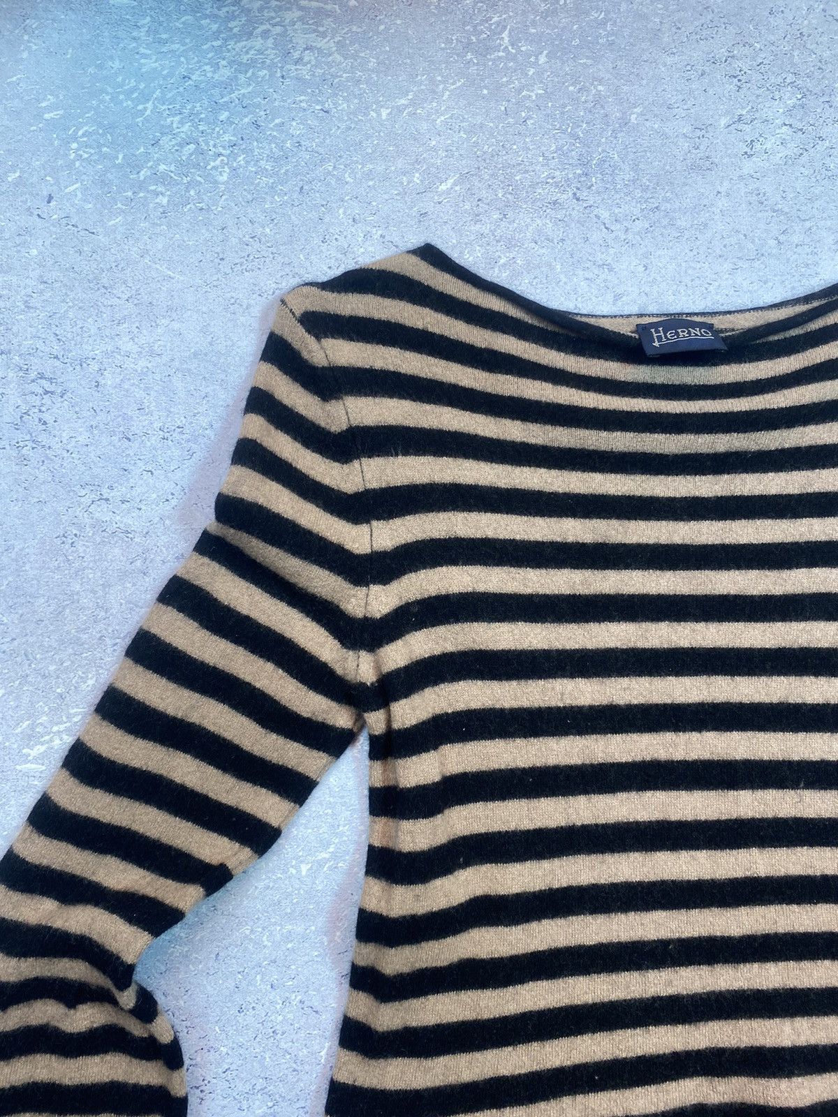 Herno Herno Women’s Wool Striped Sweater Size 44 Size M / US 6-8 / IT 42-44 - 7 Thumbnail