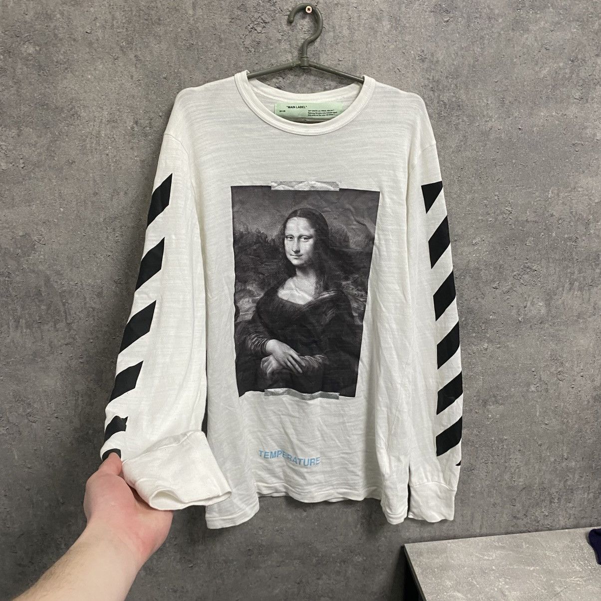Off-White Off-White Mona Lisa Long Sleeve Tee Size US S / EU 44-46 / 1 - 2 Thumbnail