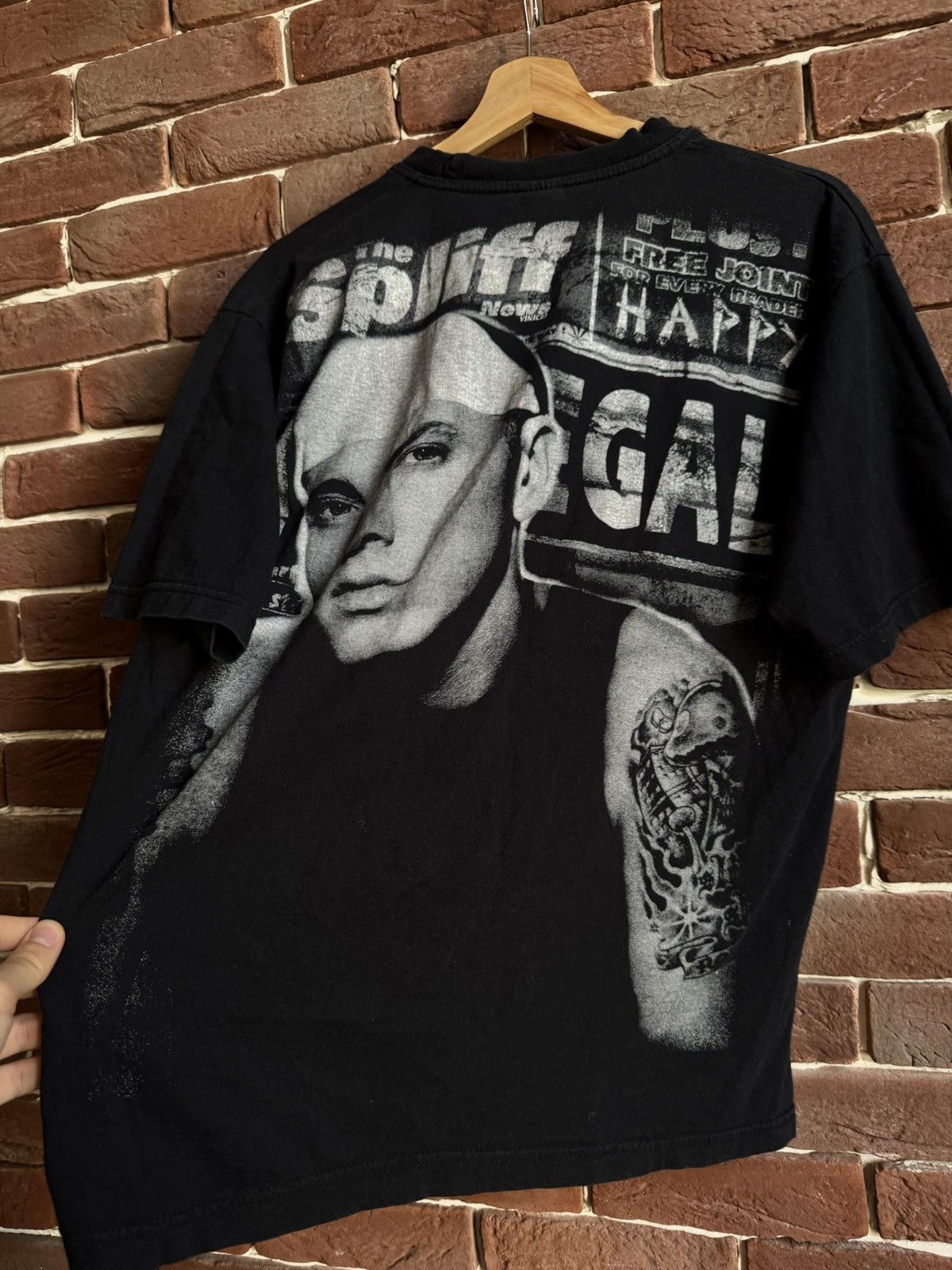 Band Tees 00s Eminem Vintage Rap Tour Tee Hip Hop Rare Band Y2K D12 L Size US L / EU 52-54 / 3 - 7 Thumbnail