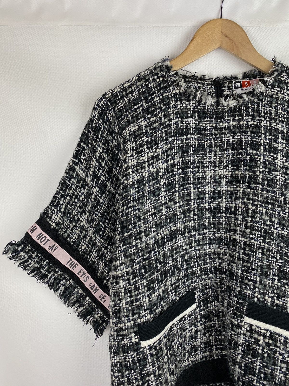 MSGM MSGM ladies tweed style sweater pullover size 42 Size M / US 6-8 / IT 42-44 - 4 Thumbnail