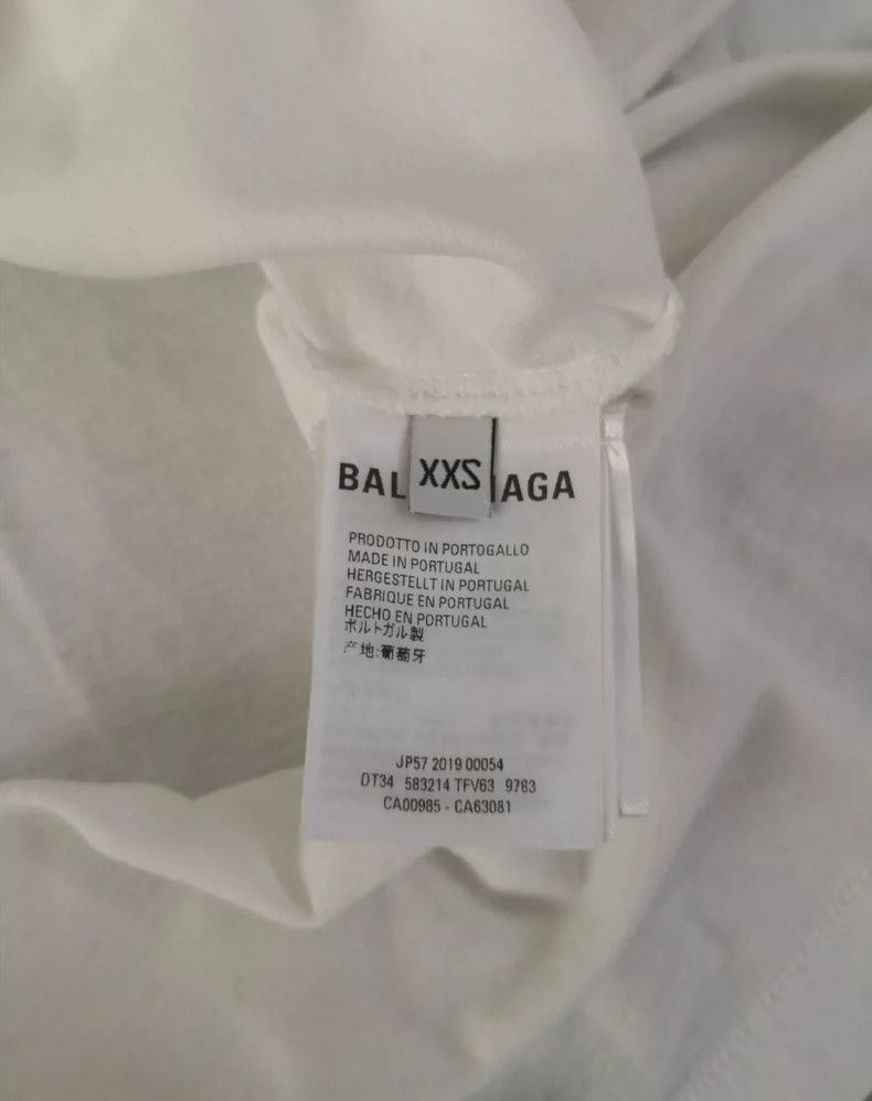 Balenciaga Balenciaga Short-sleeve T-shirt, XXS size, red letter logo Size US XXS / EU 40 - 5 Thumbnail