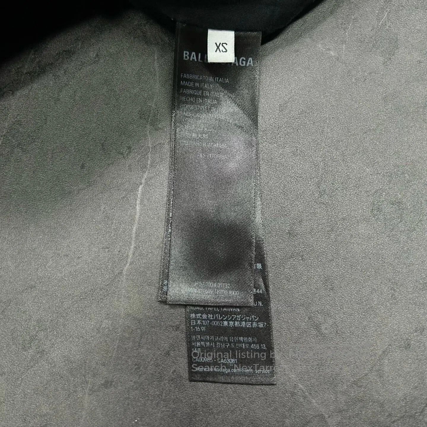 Balenciaga balenciaga minimalist zip denim jacket. Size US XS / EU 42 / 0 - 6 Thumbnail