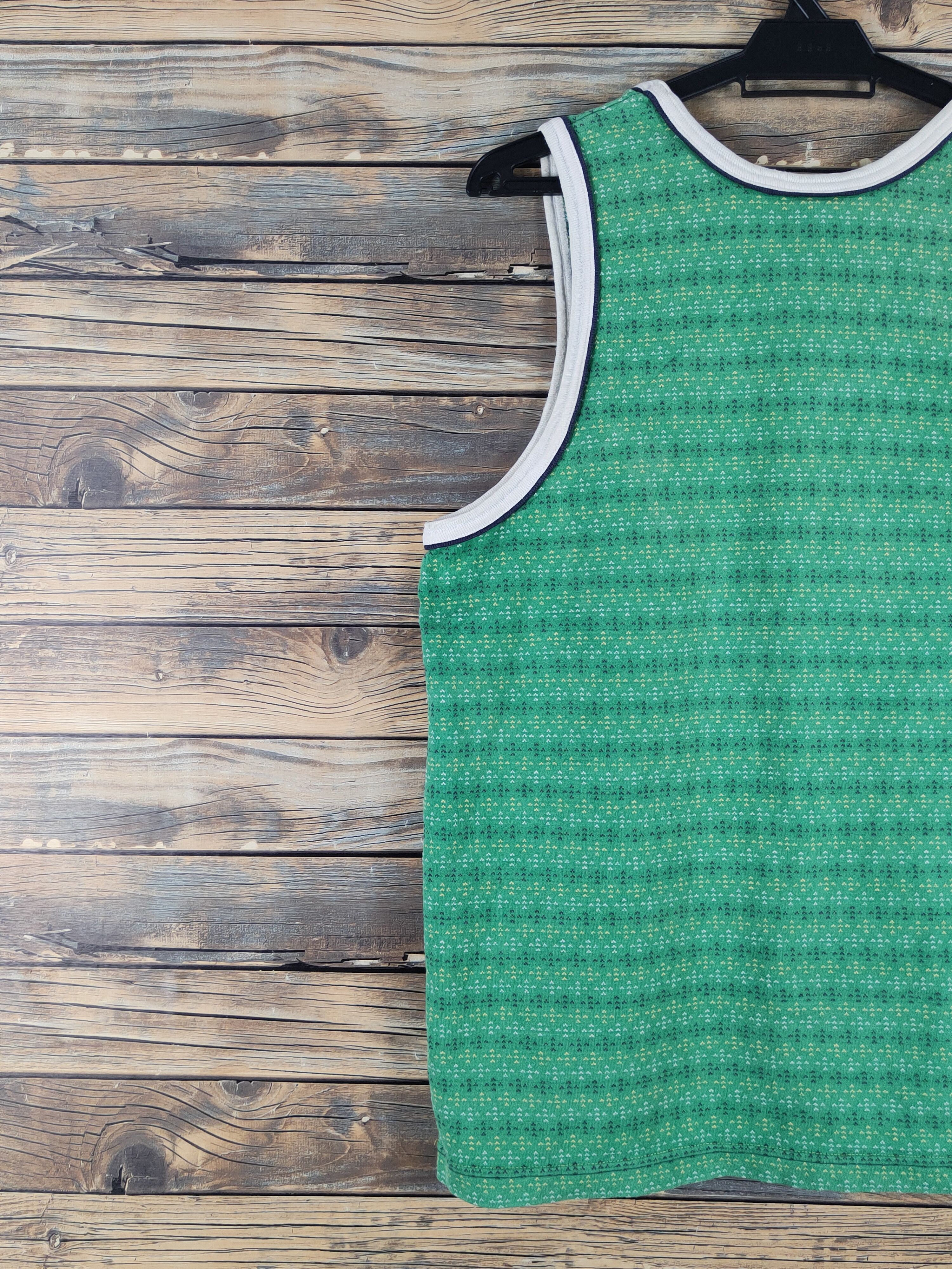 Hang Ten Hang Ten vintage Green Sleeveless #W1464 Size US M / EU 48-50 / 2 - 10 Thumbnail