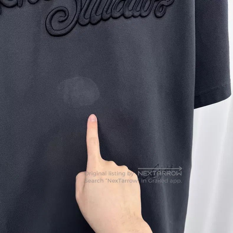 Acne Studios Acne Studios 25ss 3D embroidered letter water-washed short Size US L / EU 52-54 / 3 - 5 Thumbnail