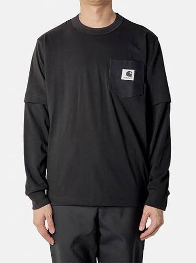 Carhartt × Sacai Sacai x Carhartt Long Sleeves Size US L / EU 52-54 / 3 - 1 Thumbnail