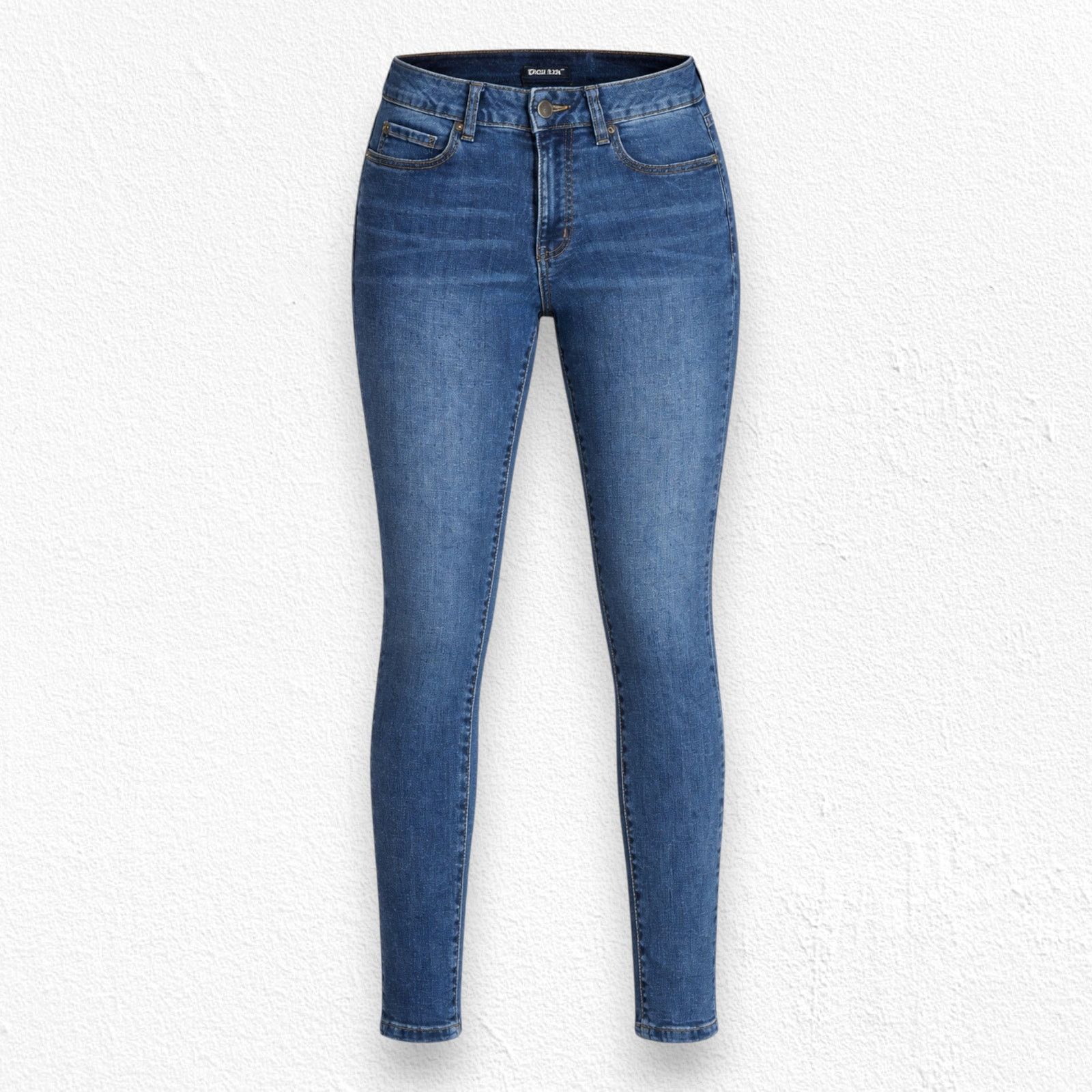 Other Dark Wash Mid Rise Classic Skinny Jeans Size 4 Size 27" / US 4 / IT 40 - 1 Thumbnail