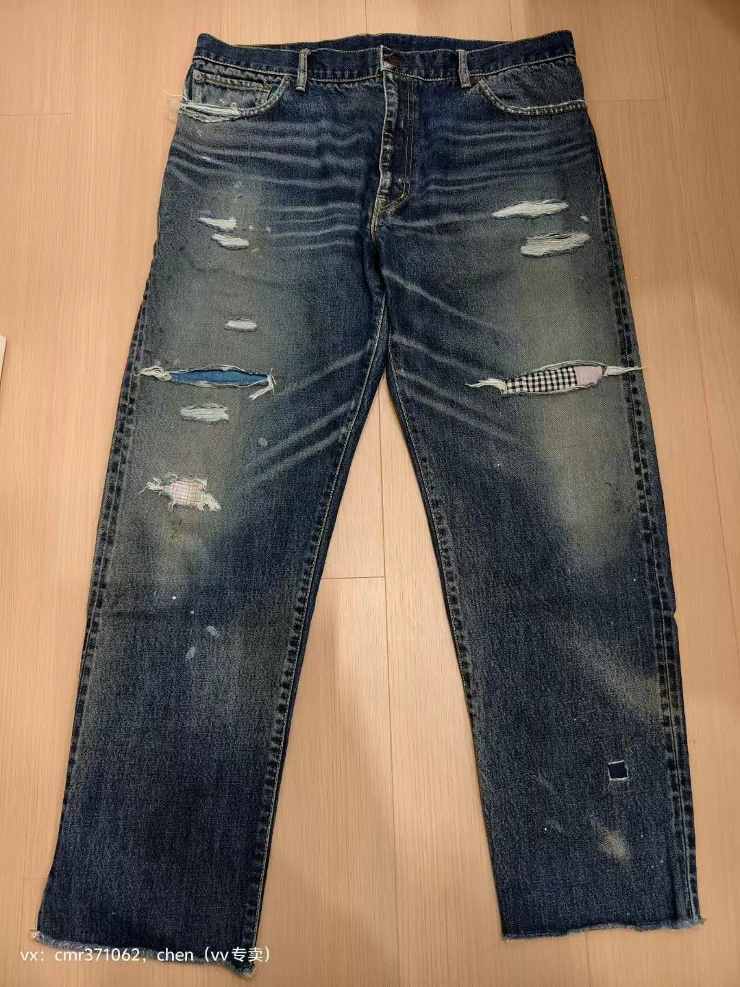 Visvim visvim 21 ICT JM Pants TC95 Distressed Patchwork Sz5 NWT Size US 38 / EU 54 - 1 Thumbnail