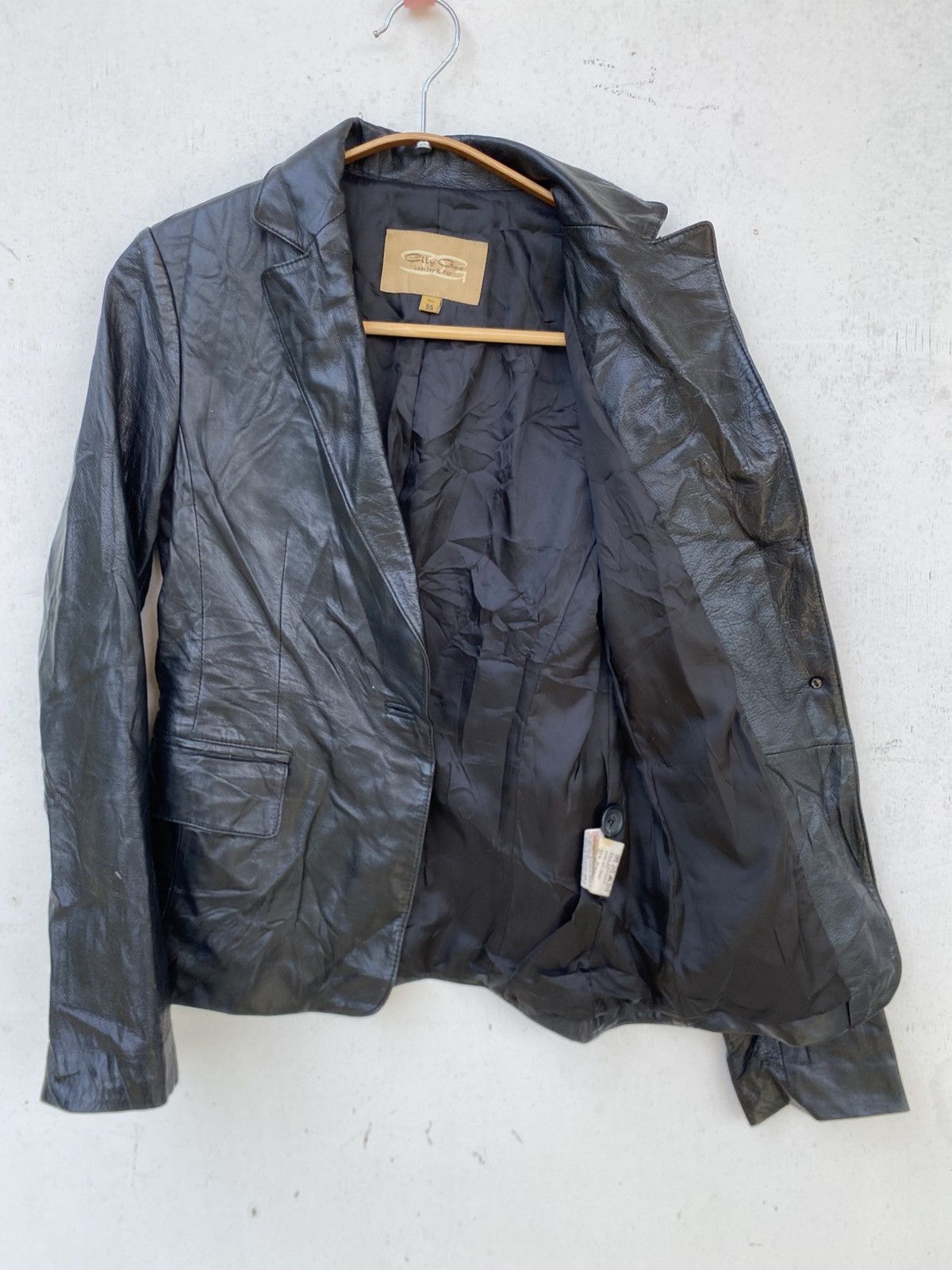 Genuine Leather City Gee Leather & Fur Blazer Jacket Size S / US 4 / IT 40 - 4 Thumbnail