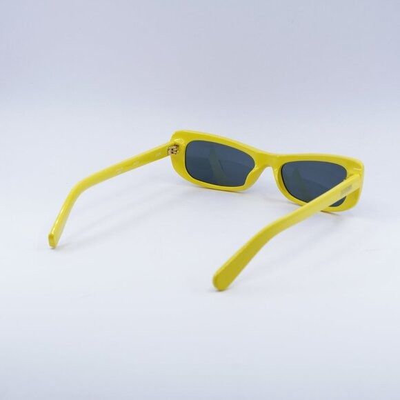 Jacquemus Jacquemus CAPRI JAC/55 C5 Sunglasses Yellow Rectangle Frame Size ONE SIZE - 11 Thumbnail