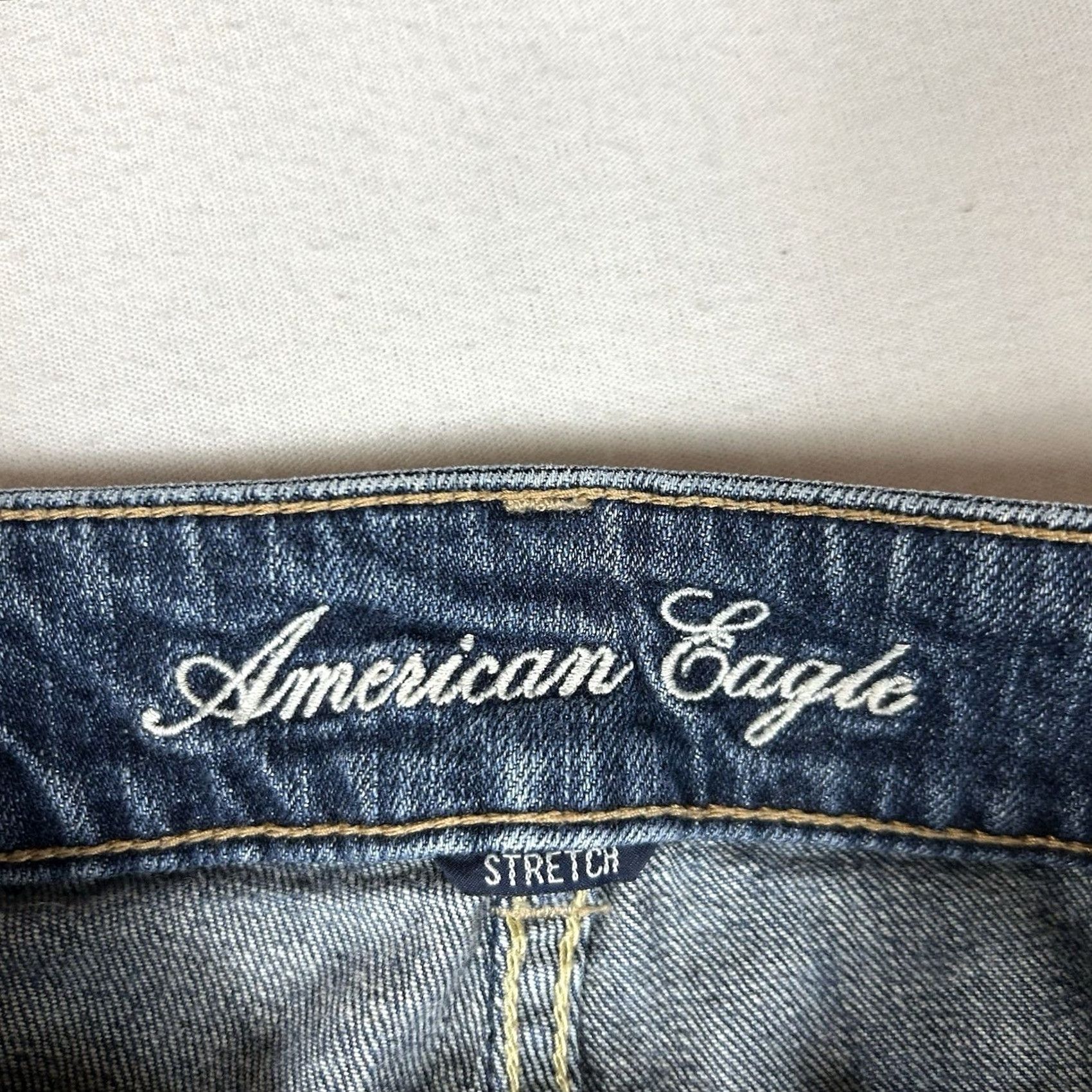 American Eagle Outfitters American Eagle Artist Crop Jeans Women's Size 0 Regular Medium Wash Stretch Denim Crop Cropped Jeans Womens 0 Regular Medium Wash AEO Size 25" / US 0 / IT 36 - 4 Thumbnail