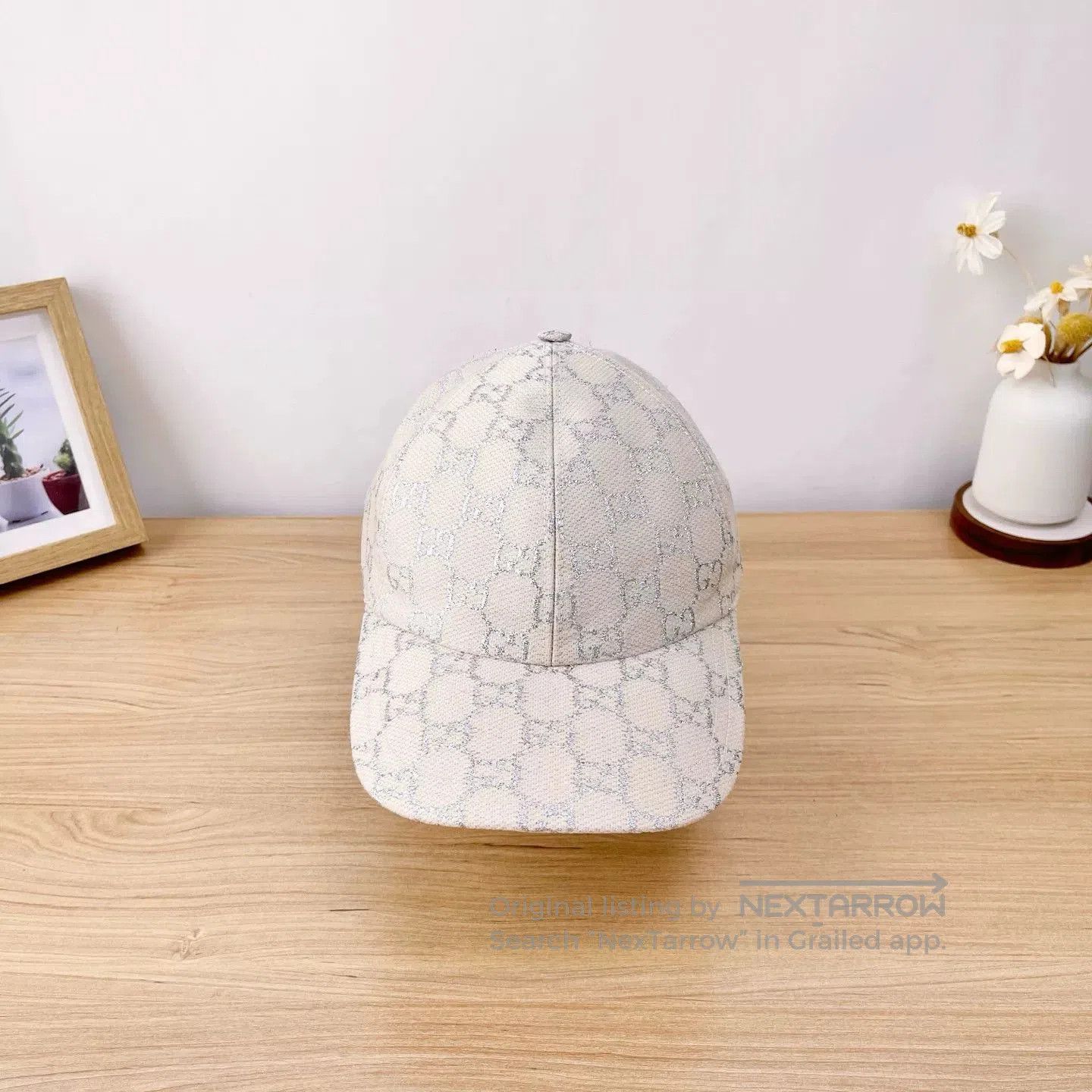Other Gucci Beige Silver GG Baseball Cap. Size ONE SIZE - 1 Thumbnail