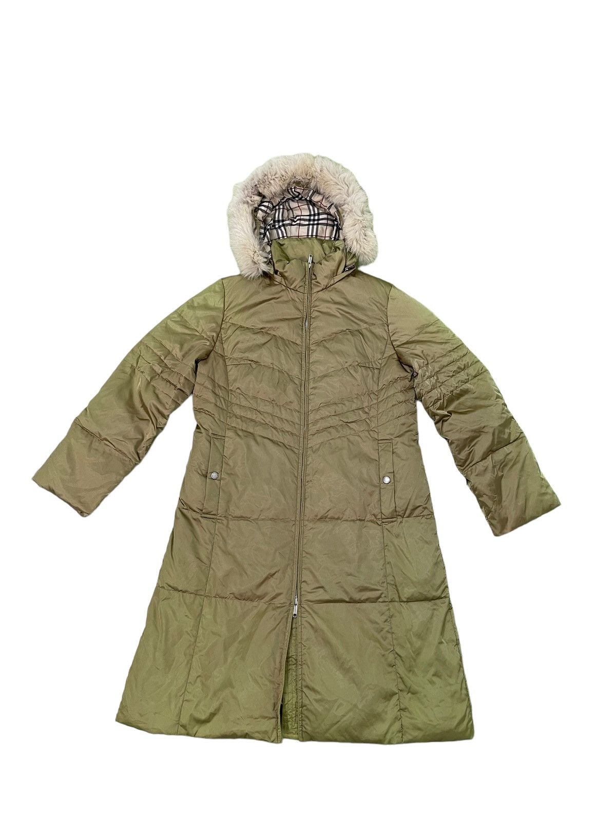 Burberry Fur Hoodie Down Parka Burberry London Beauty Sun Faded 5🟩3 Size US M / EU 48-50 / 2 - 4 Thumbnail