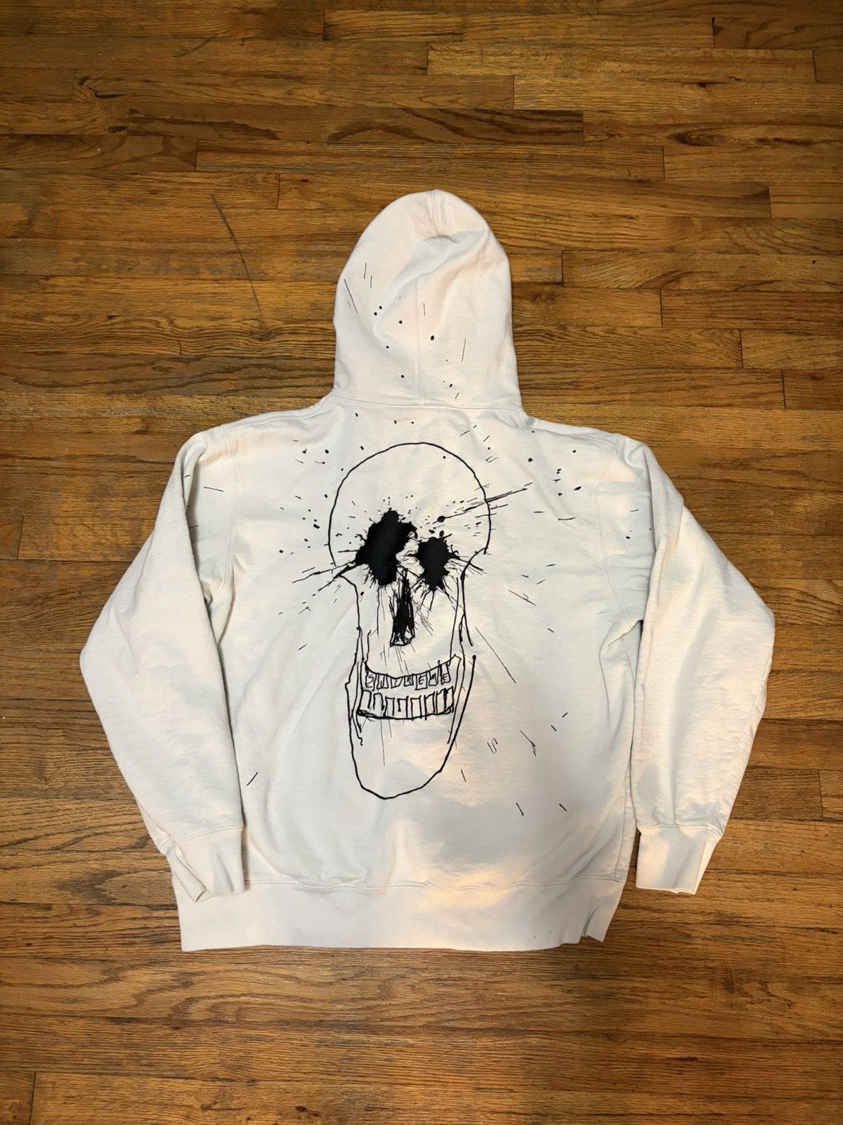 Supreme Supreme Ralph Steadman Skull Hooded Sweatshirt Hoodie Size US M / EU 48-50 / 2 - 2 Thumbnail