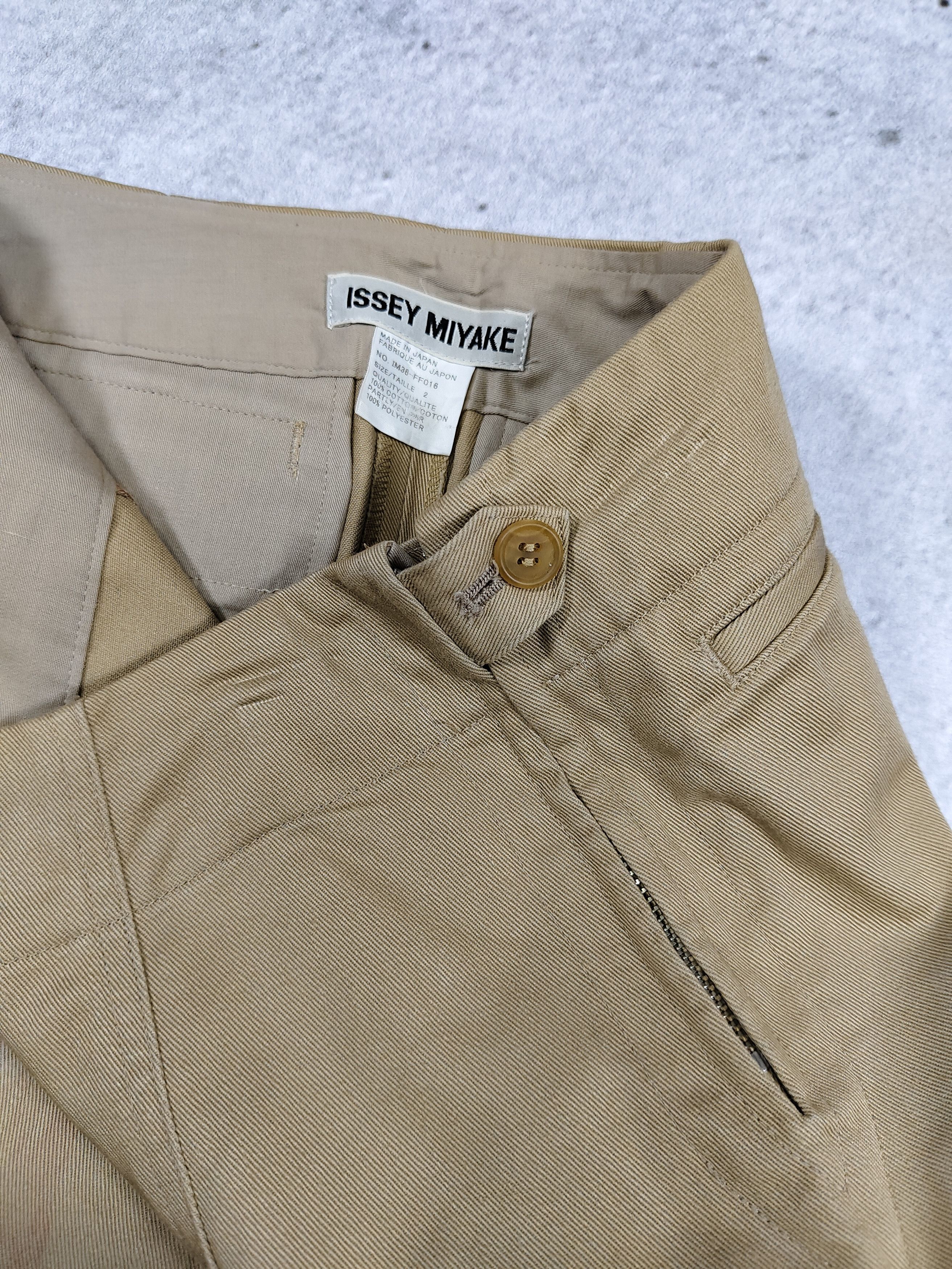 Issey Miyake 00s Issey Miyake- Archive Tribal Applique Bell Bottom Flare Size 29" - 11 Thumbnail