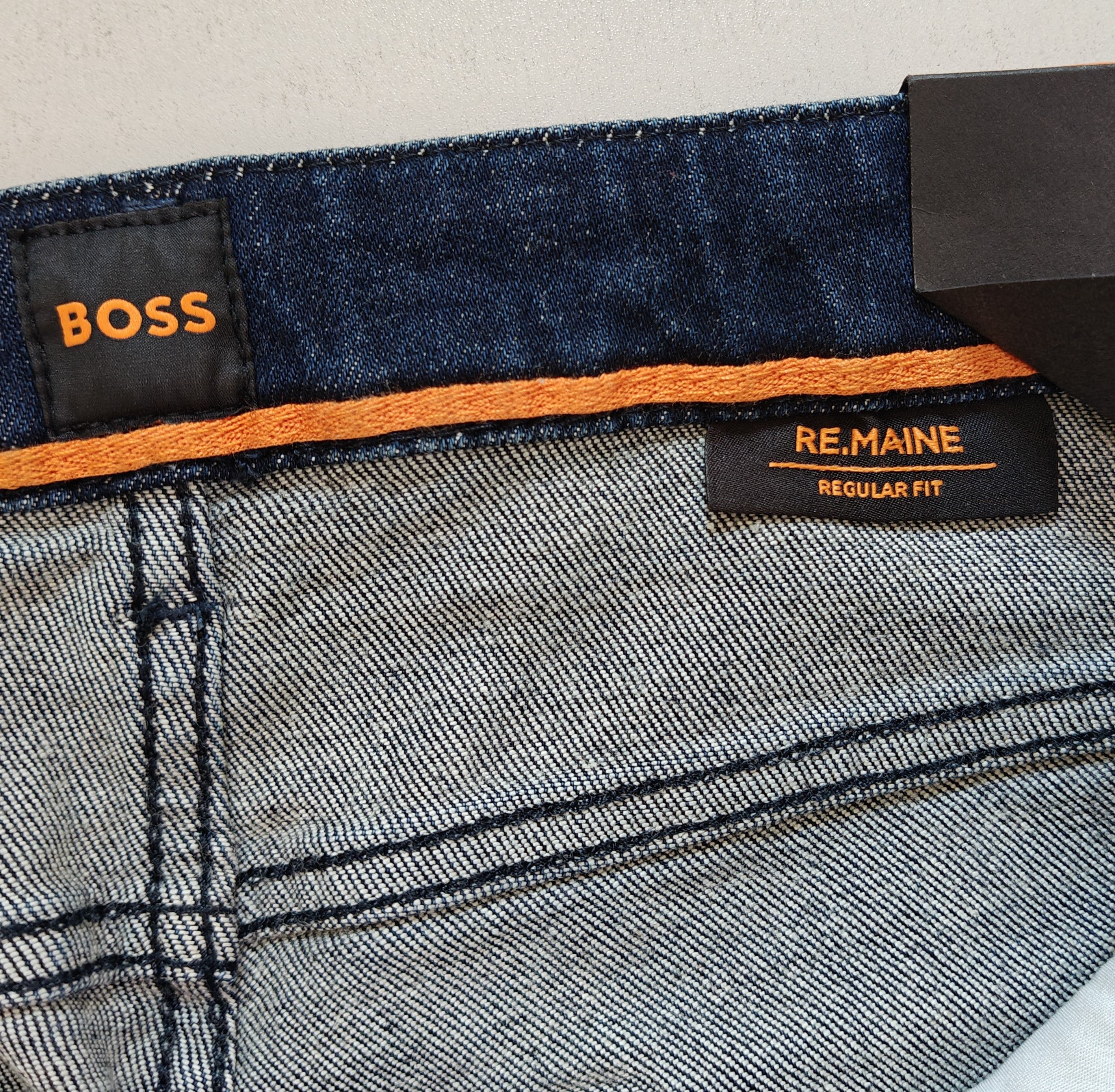 Hugo Boss BOSS RE.MAINE Regular fit men's Jeans Free Shipping T/6088 Size US 31 - 5 Thumbnail