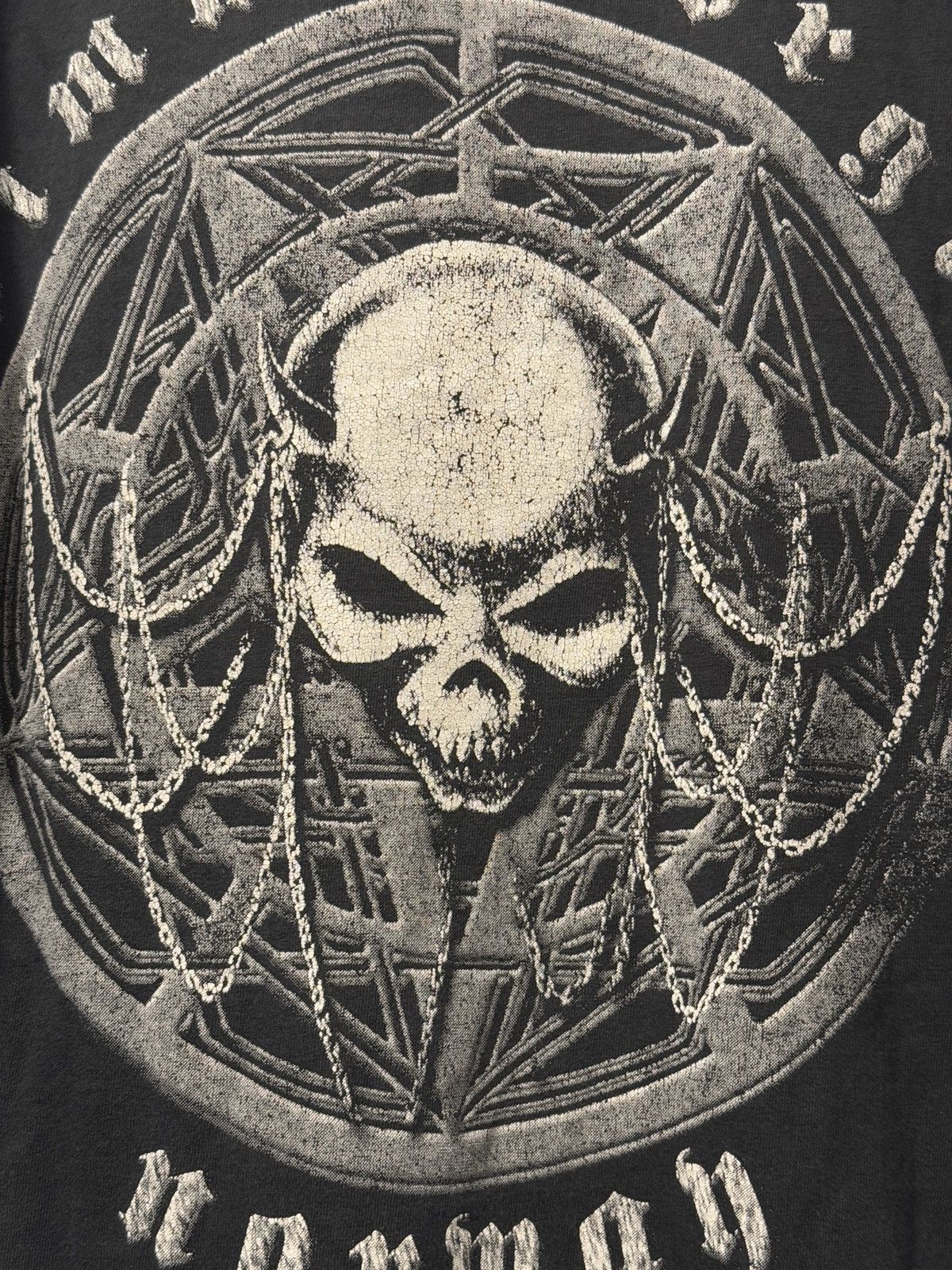 Band Tees × Vintage *RARE* VTG DIMMU BORGIR BLACK METAL BAND TEE EURO 90s Size US XL / EU 56 / 4 - 7 Thumbnail